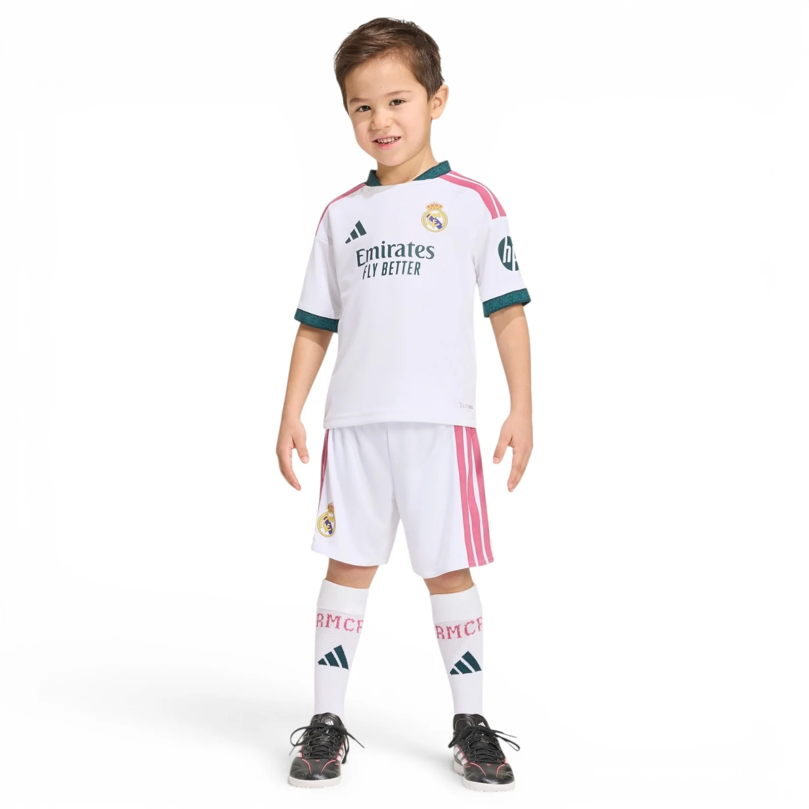 adidas Real Madrid Football 2026/27 Kids Two-Piece Home Kit - Image 11