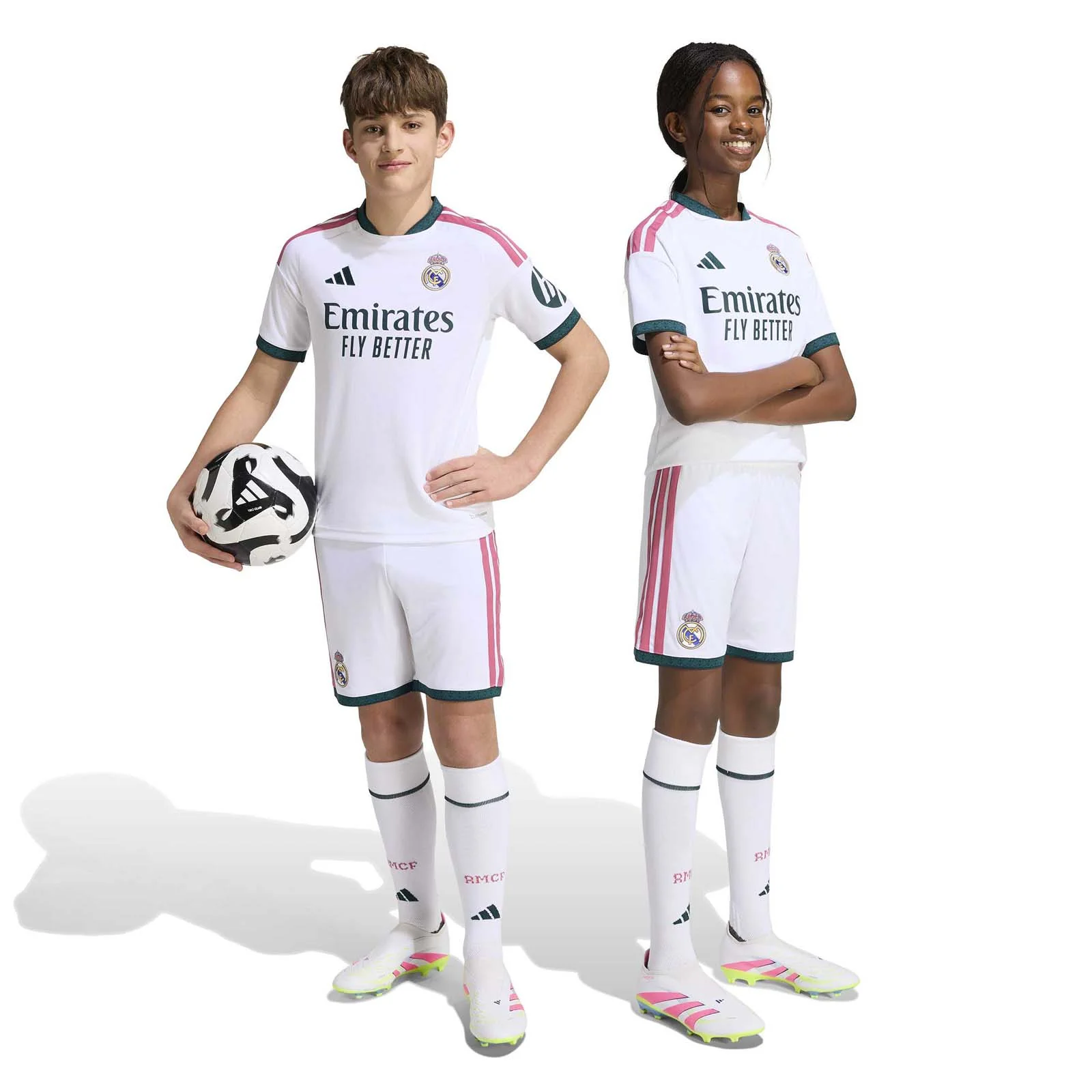 adidas Real Madrid Football 2026/27 Kids Home Shorts - Image 5
