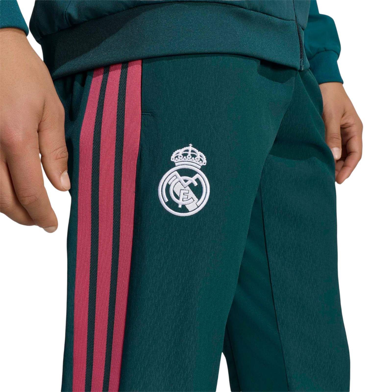 adidas Real Madrid Football 2026/27 Adults Tracksuit Bottoms - Image 3