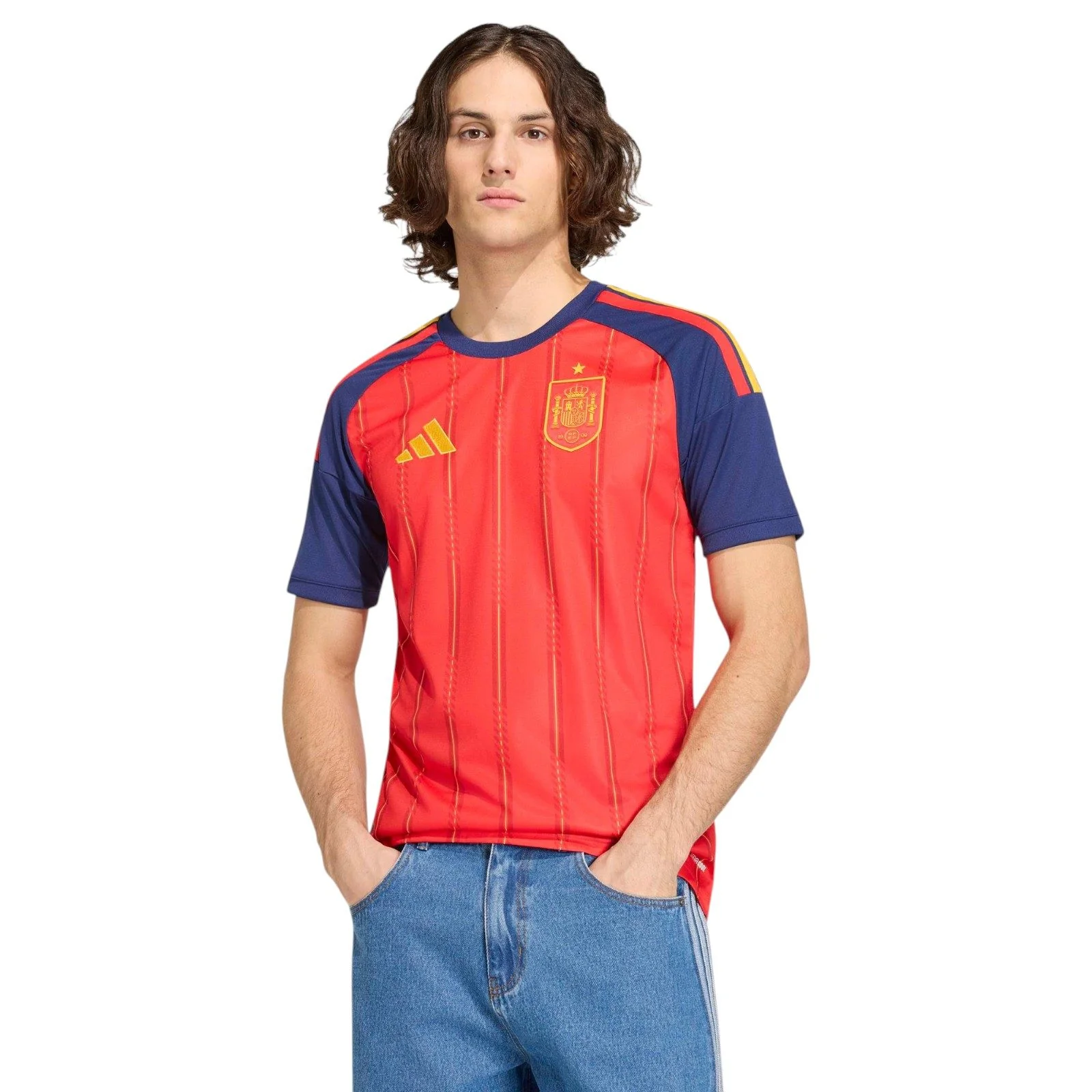adidas Spain Football World Cup 2026 Adults Home Jersey - Image 3