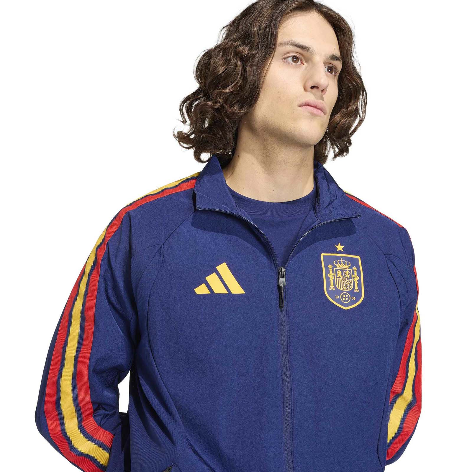 adidas Spain Football World Cup 2026 Adults Home Jacket - Image 3