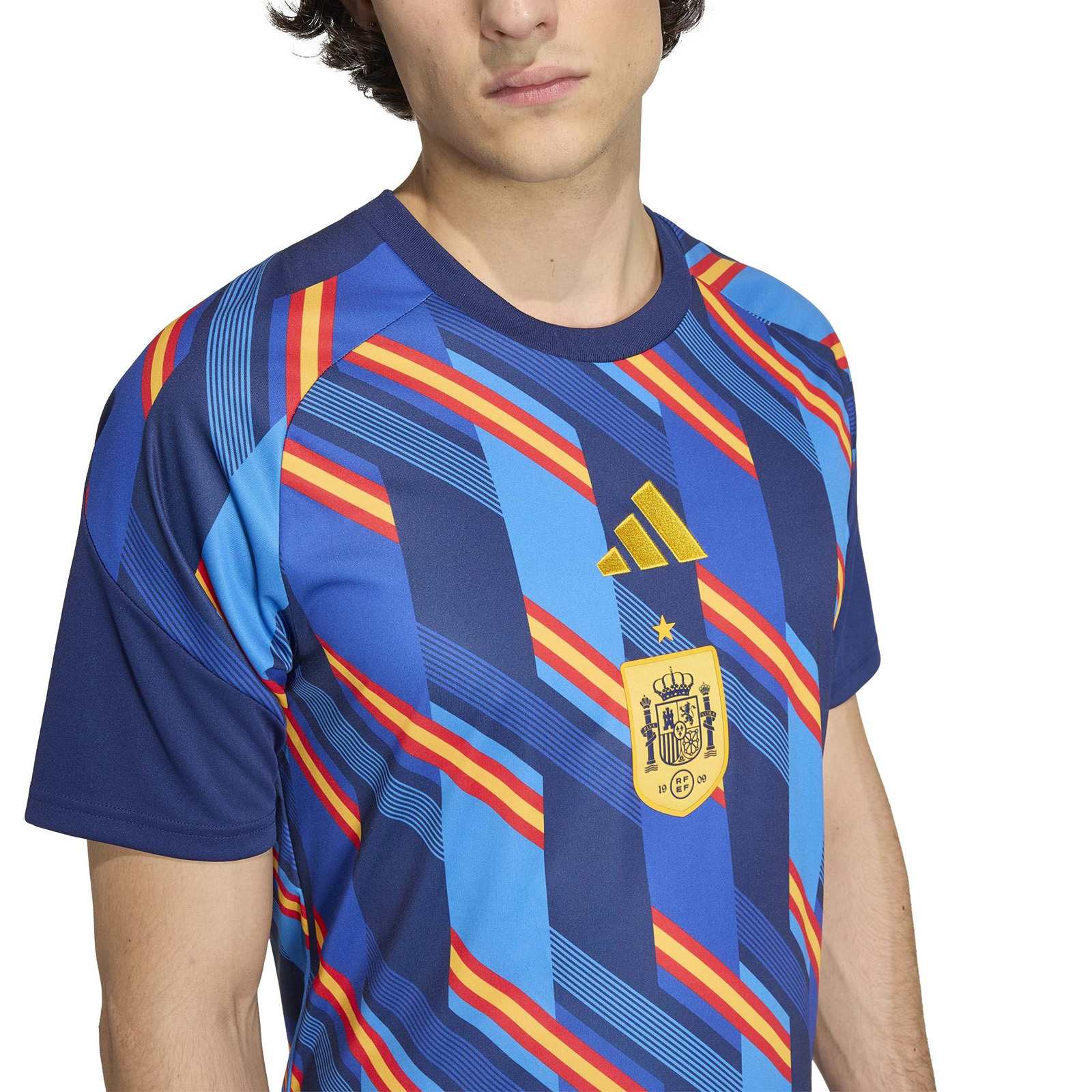 adidas Spain Football WC 2026 Adults Home Pre-Match Jersey - Image 3