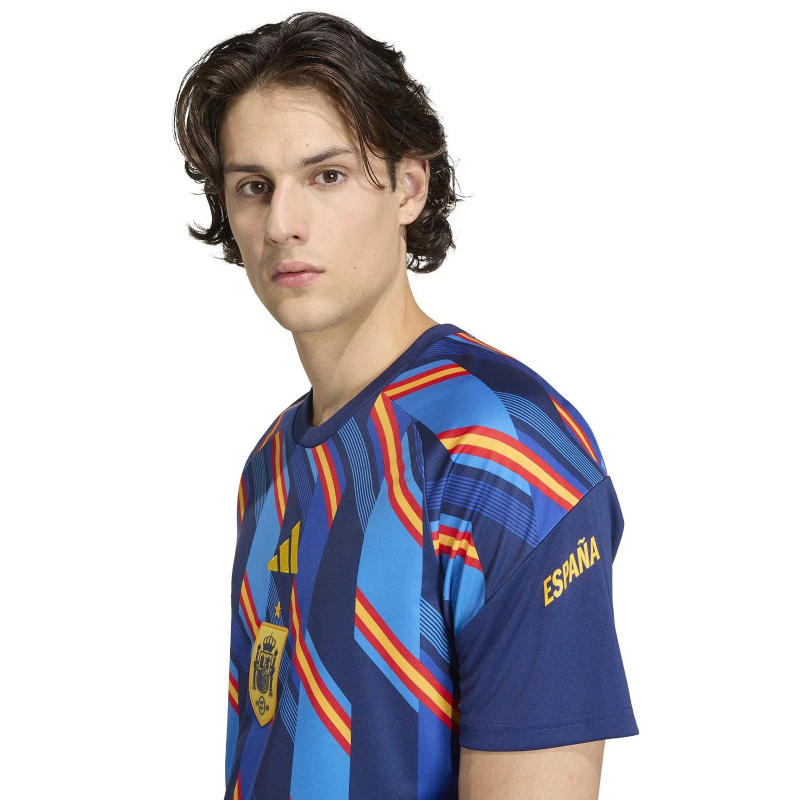 adidas Spain Football WC 2026 Adults Home Pre-Match Jersey - Image 4