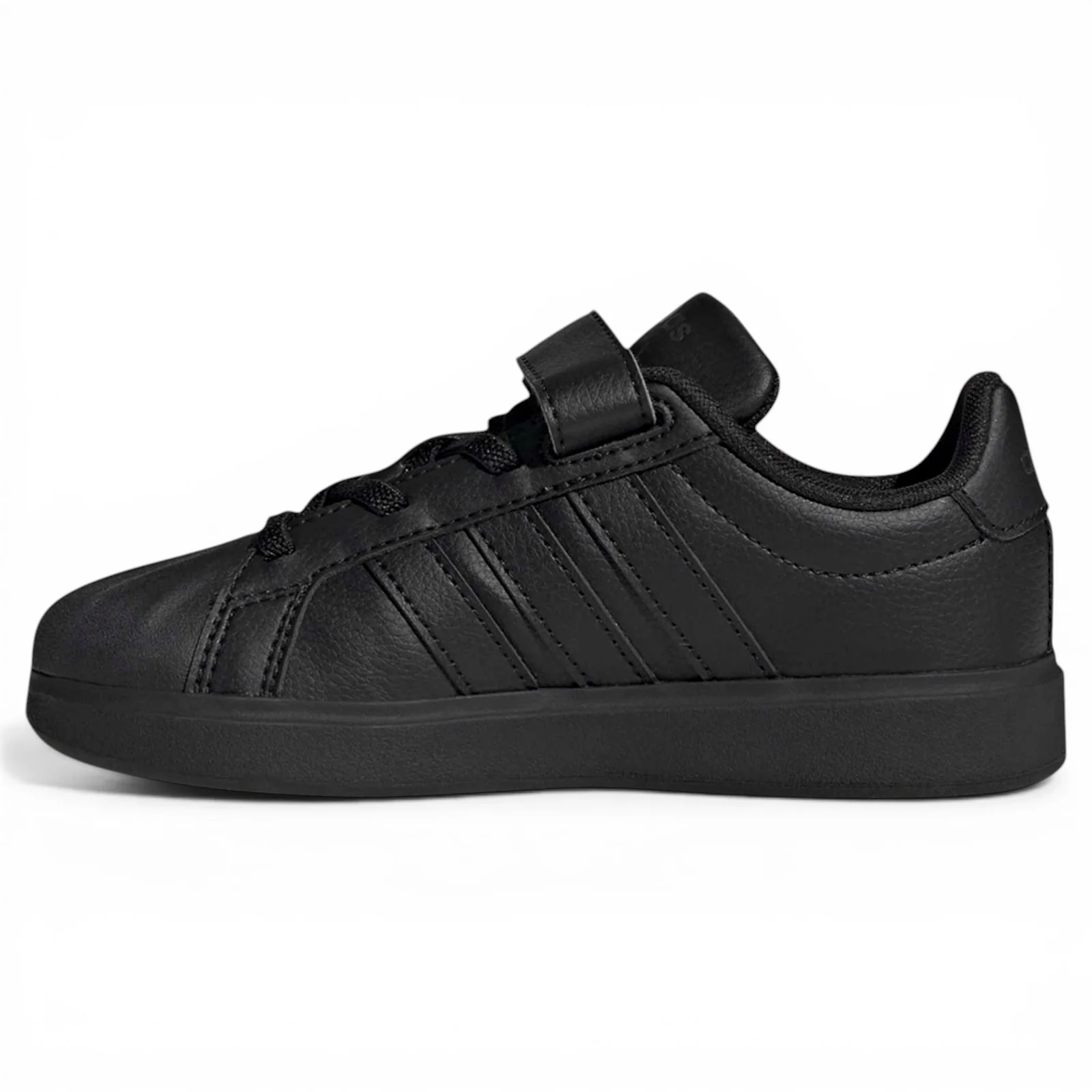 adidas Streettalk Wide-Fit Kids Hook-Loop-Strap Shoes - Image 2