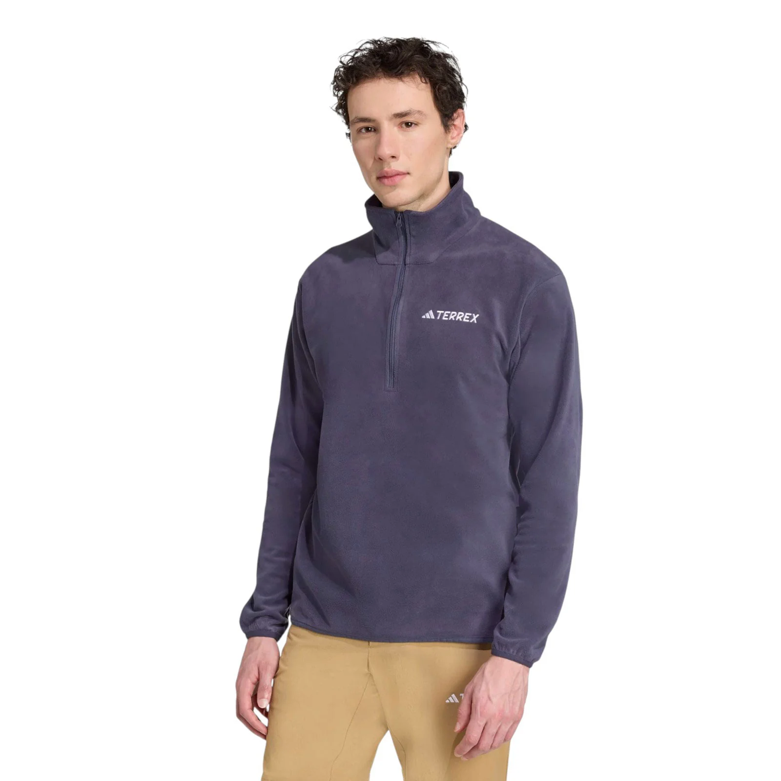 adidas Multi Essentials Mens Half-Zip Fleece Jacket