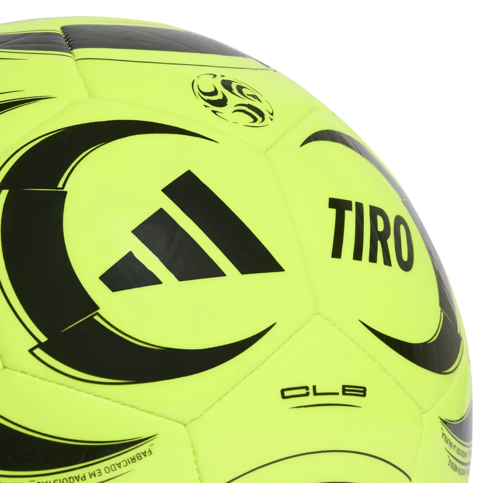 adidas Tiro Club Size 5 Recreational Football - Yellow - Image 3