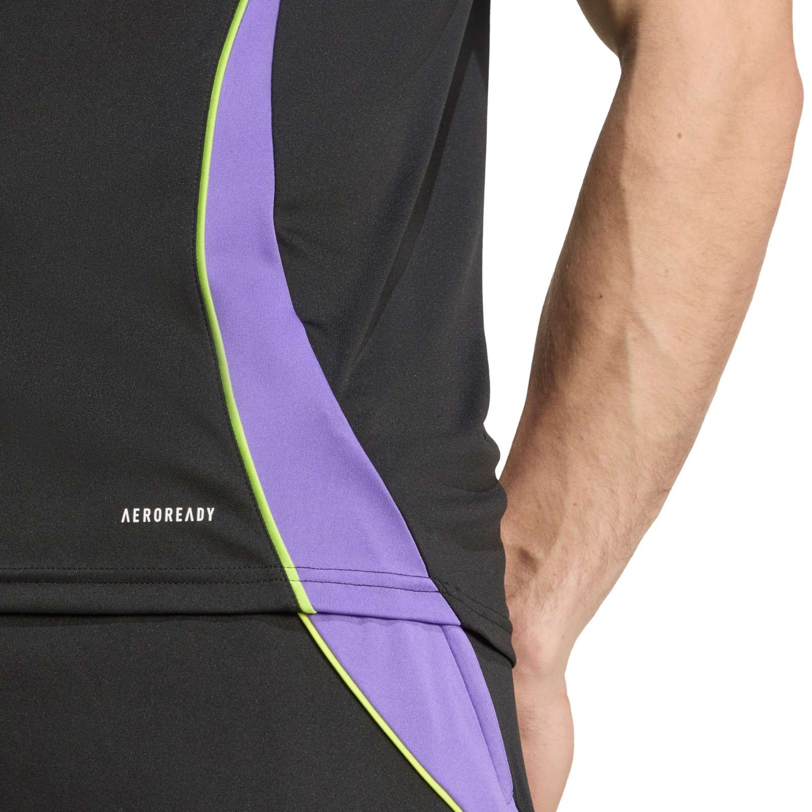 adidas Tiro Football 2024 Mens Short Sleeved Match Jersey - Image 7
