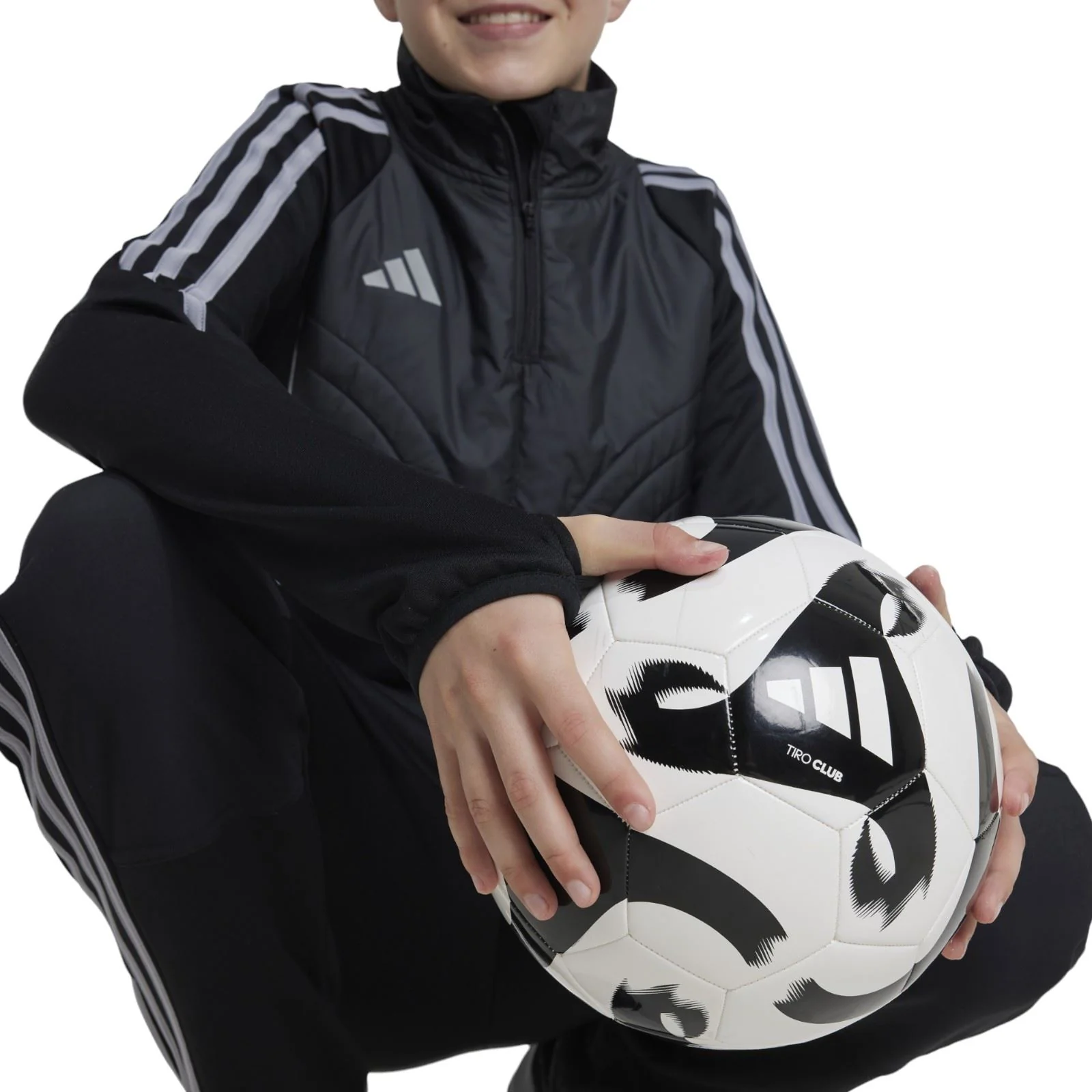 adidas Tiro 2024/25 Winterized Kids Quarter-Zip Training Top - Image 5