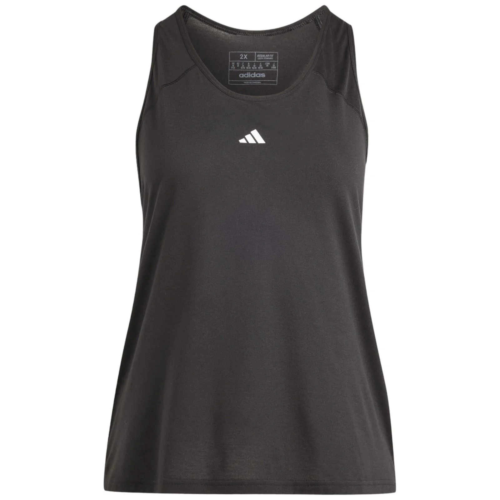 adidas Train Essentials Minimal Branding Womens Racerback Tank Top