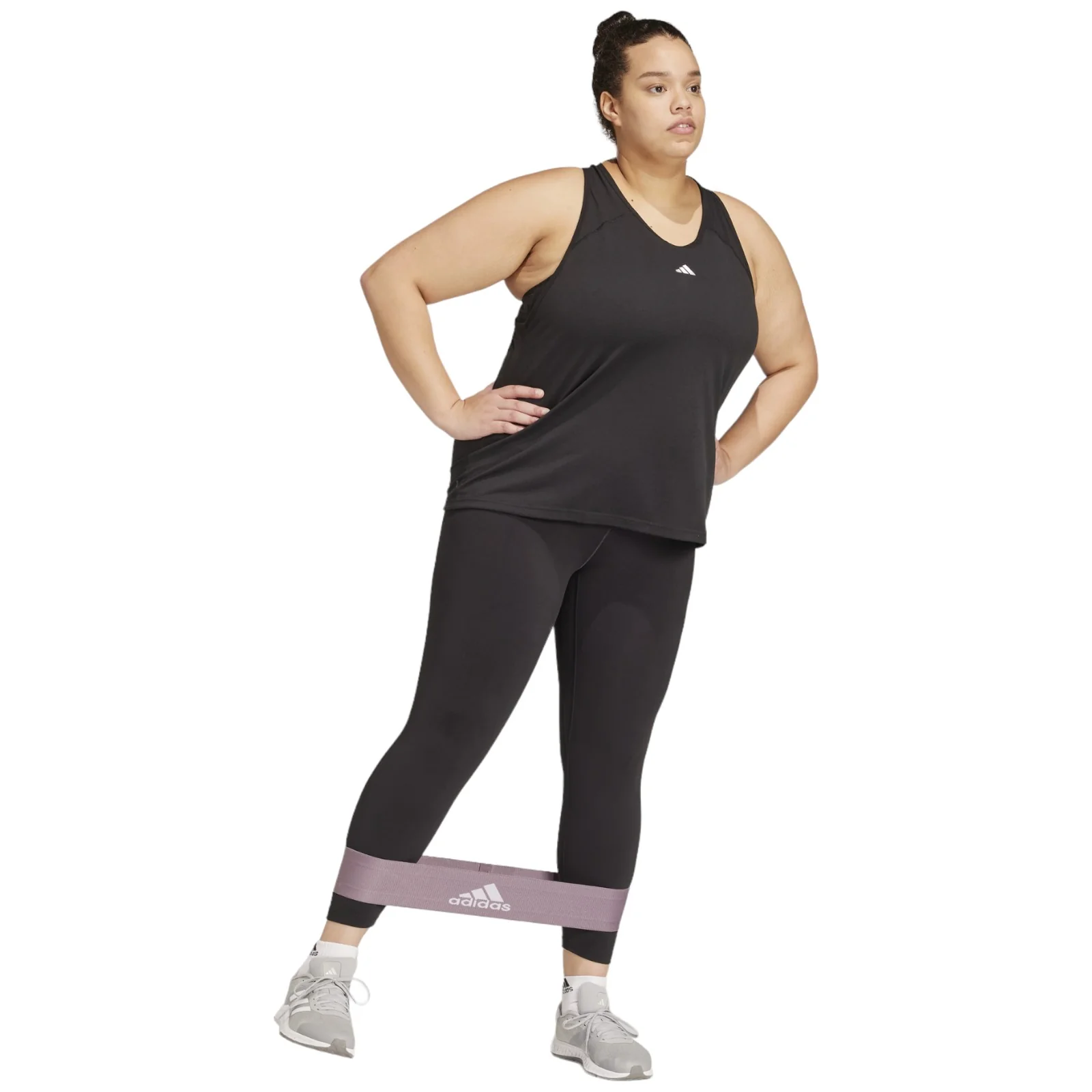 adidas Train Essentials Minimal Branding Womens Racerback Tank Top - Image 6