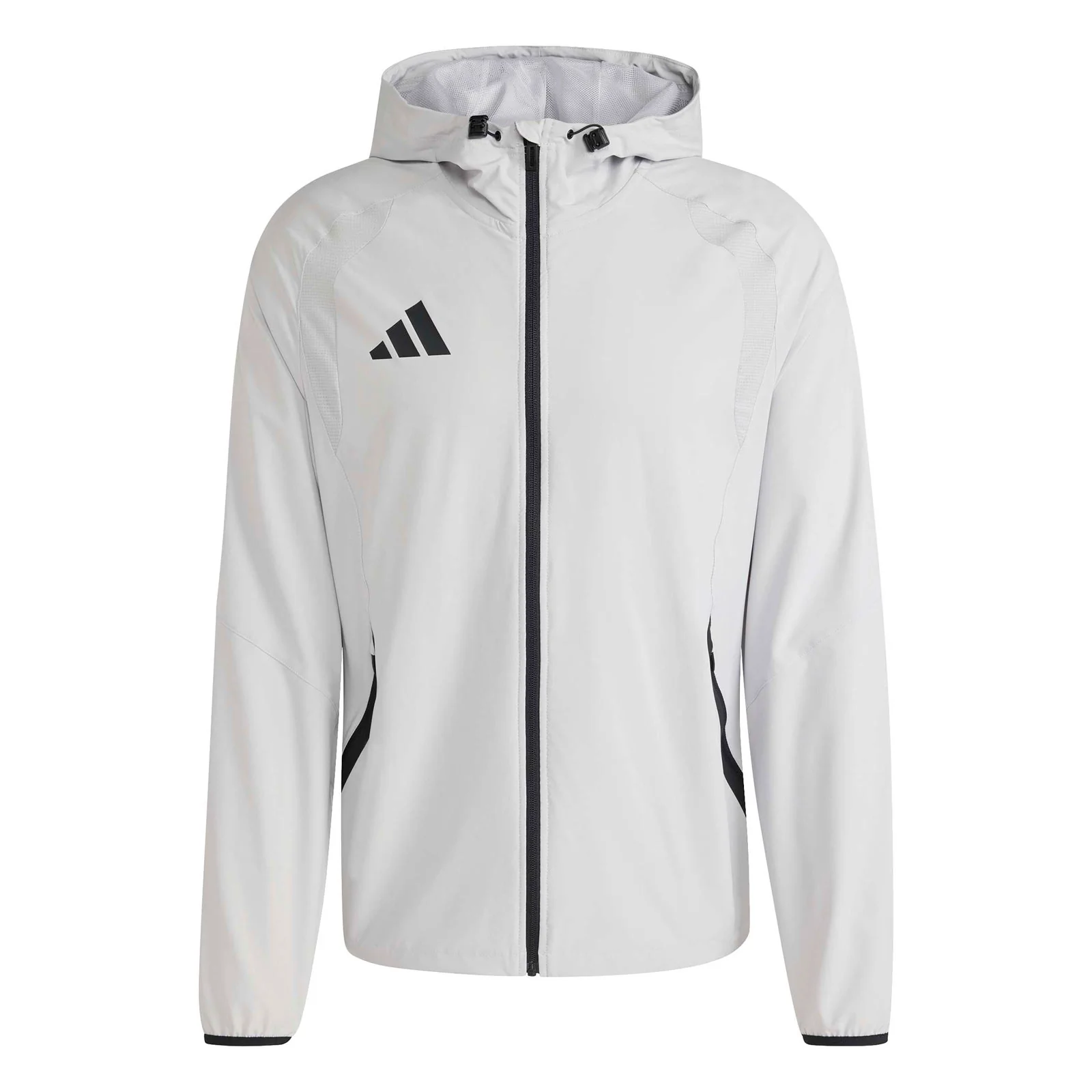 adidas Tiro Travel Windbreaker Mens Full-Zip Hood Jacket - Image 5