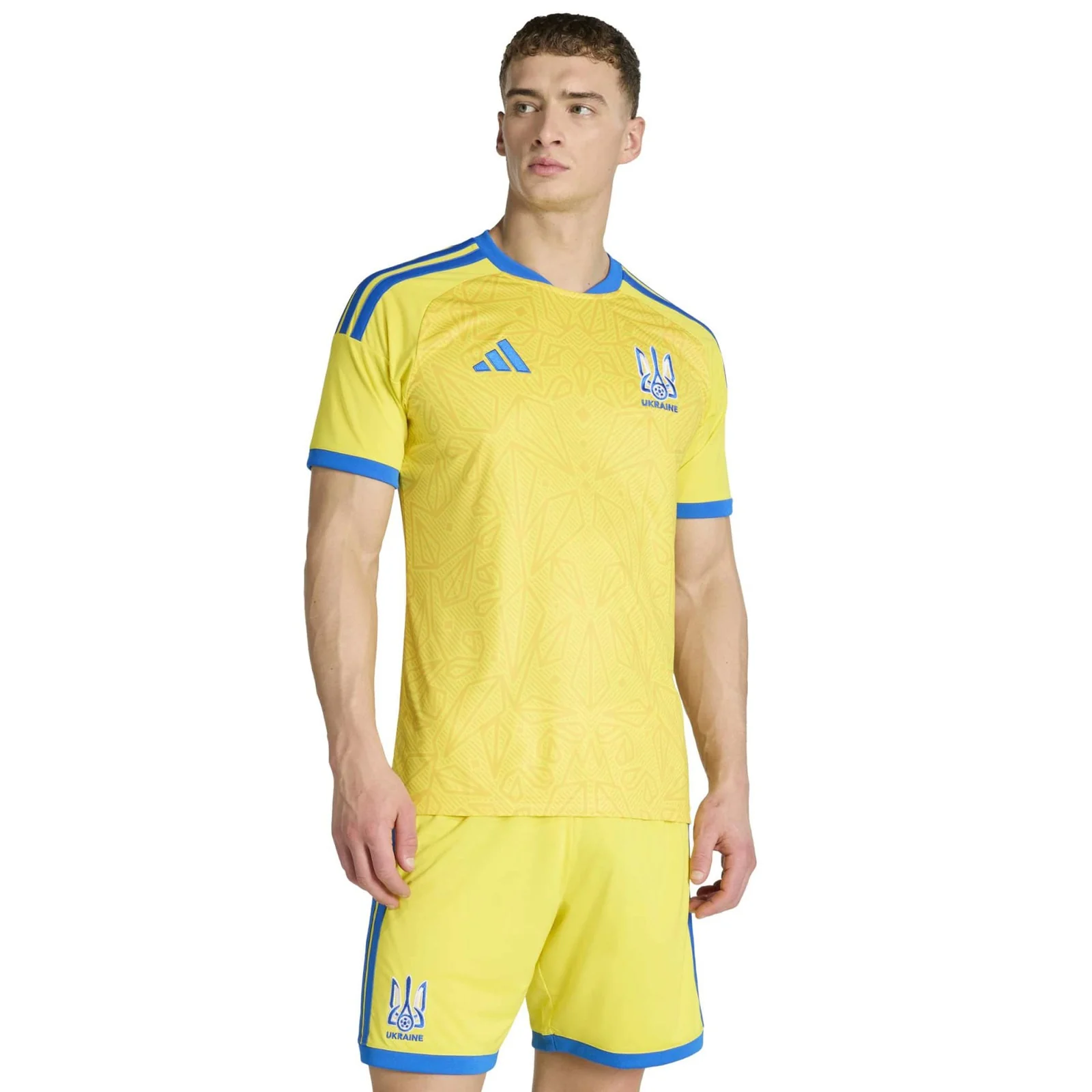 adidas Ukraine Football World Cup 2026 Adults Home Jersey - Image 3