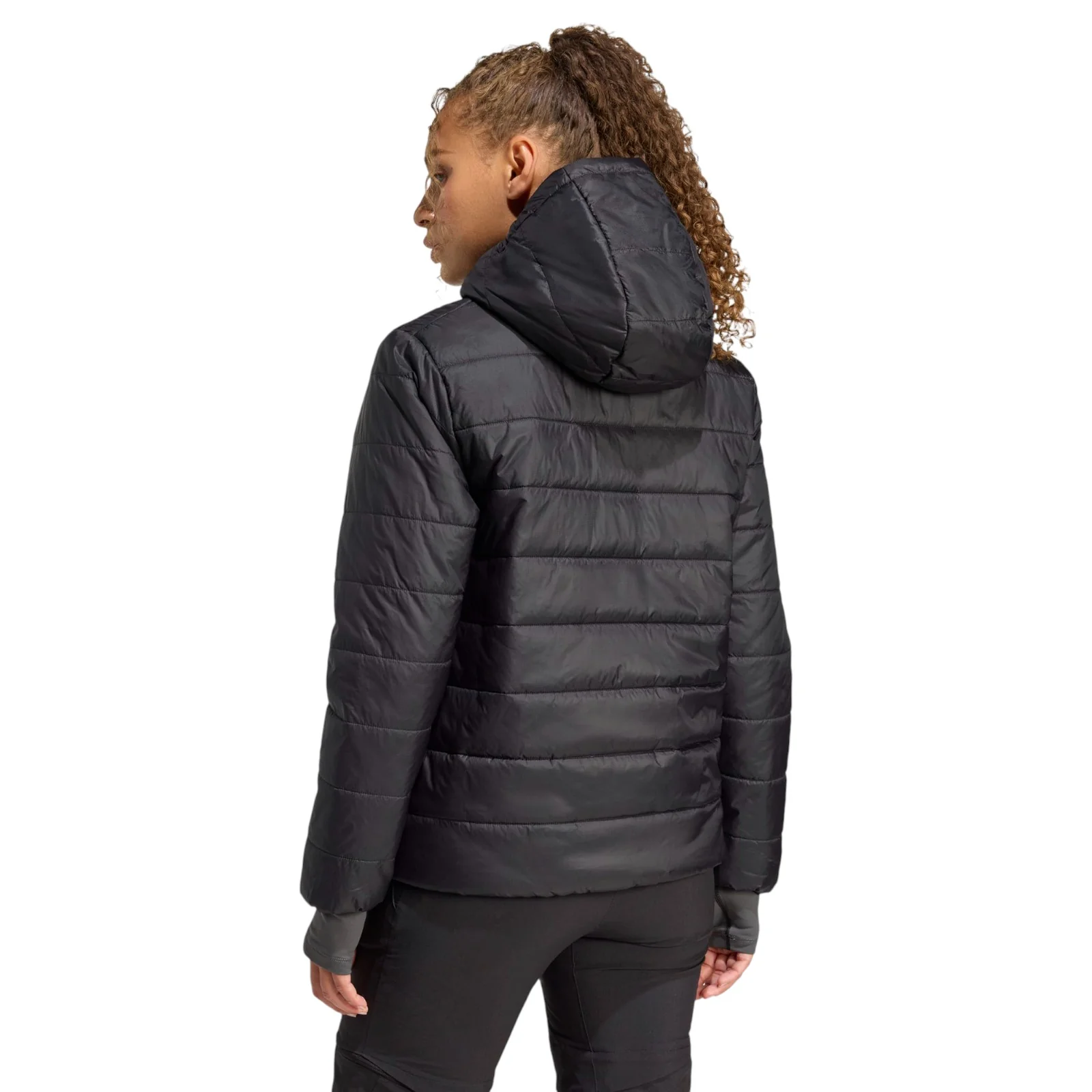 adidas Terrex CLIMAWARM Womens Insulated Hooded Jacket - Image 2