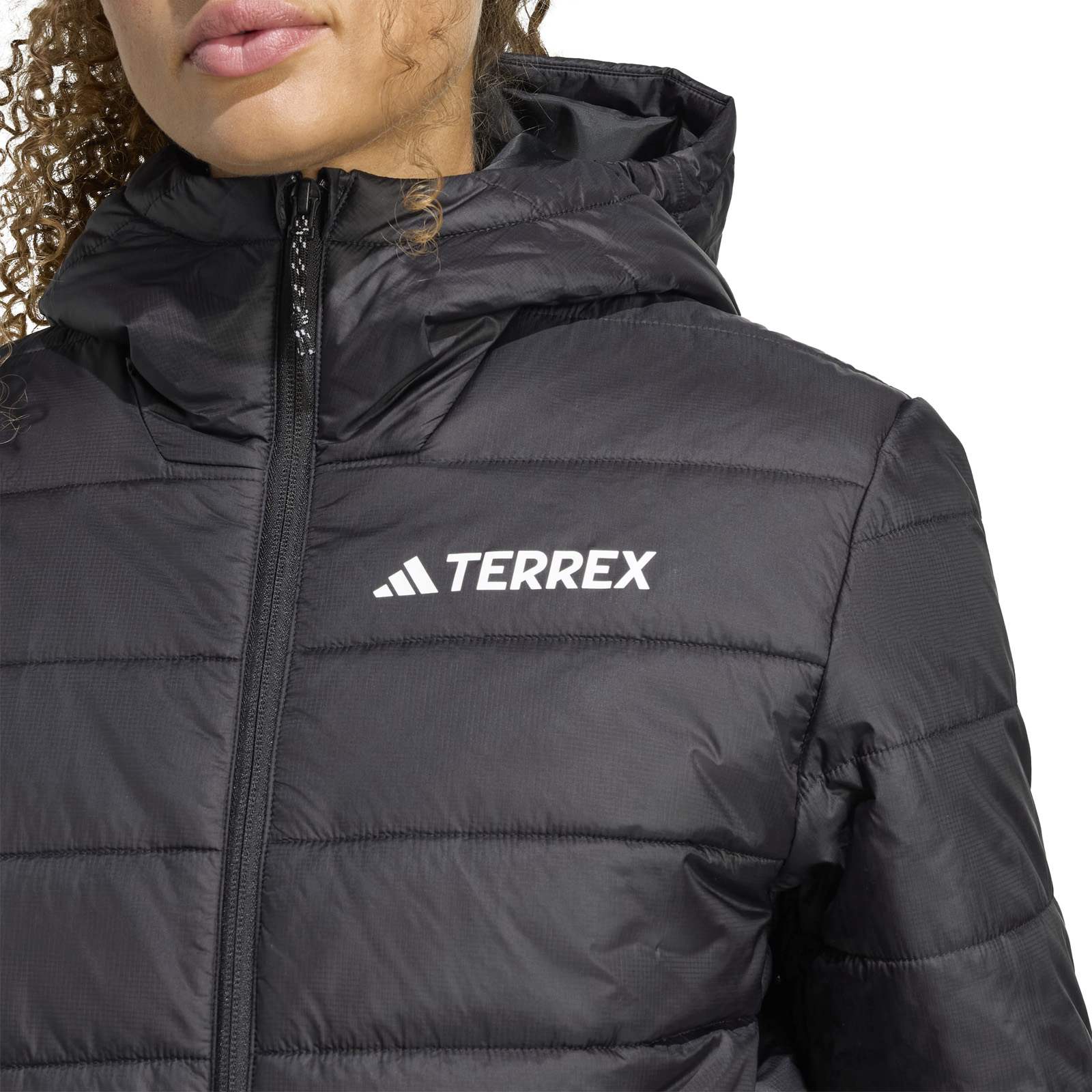 adidas Terrex CLIMAWARM Womens Insulated Hooded Jacket - Image 4