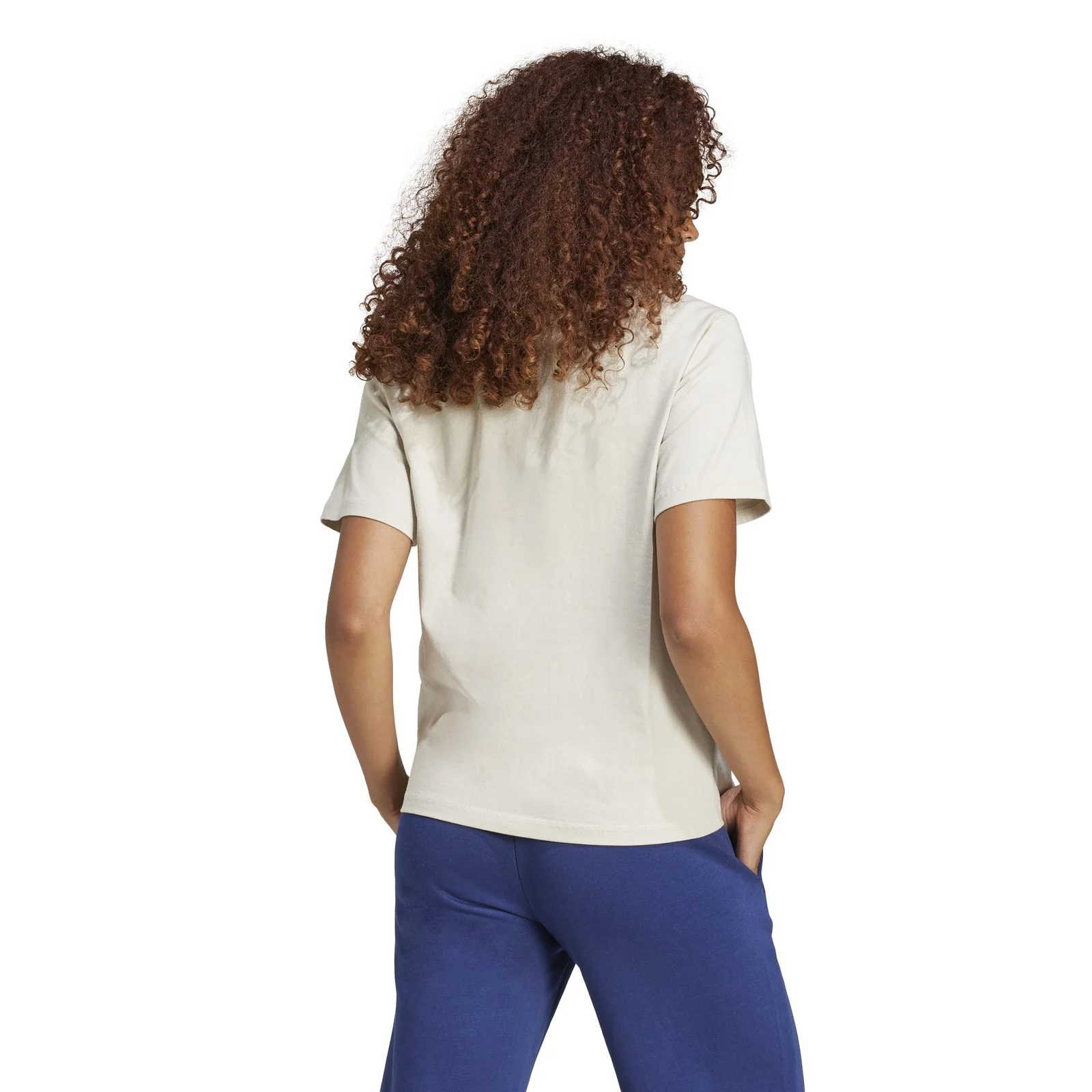 adidas W SL SJ T Wmns Tee Cream - Image 2