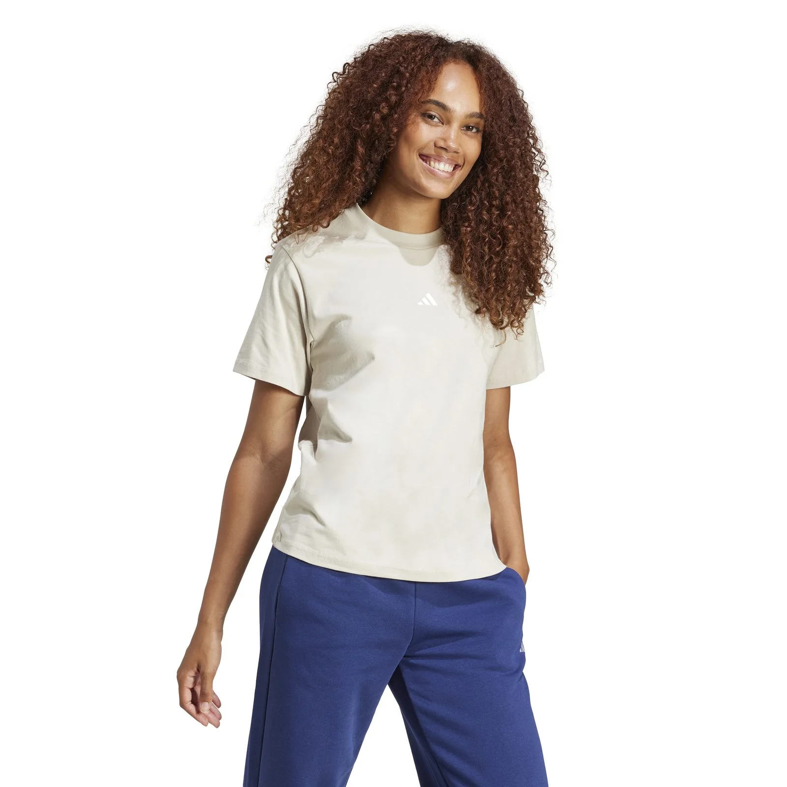 adidas W SL SJ T Wmns Tee Cream - Image 6