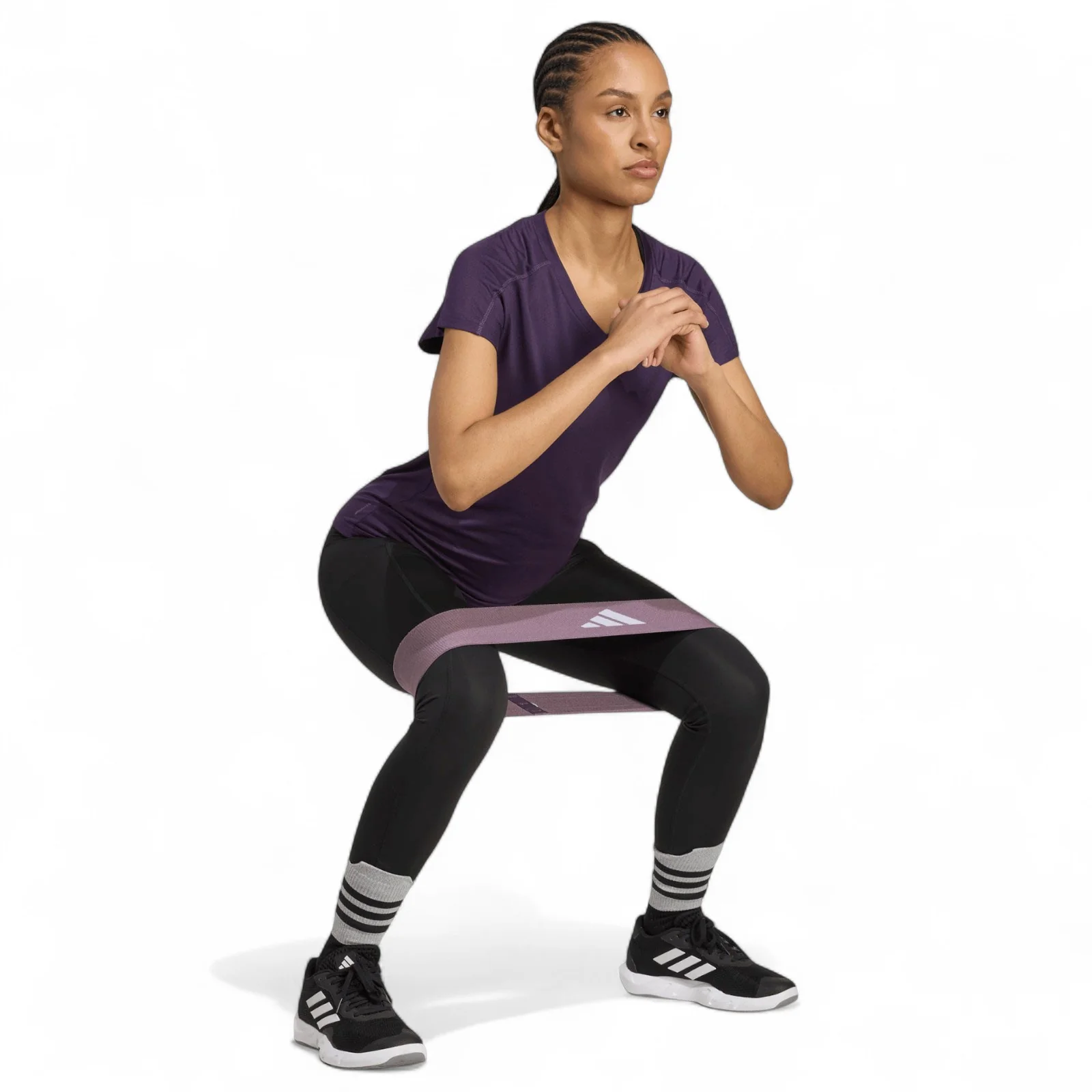 ADIDAS AEROREADY Train Essentials Womens V-Neck T-Shirt - Image 5