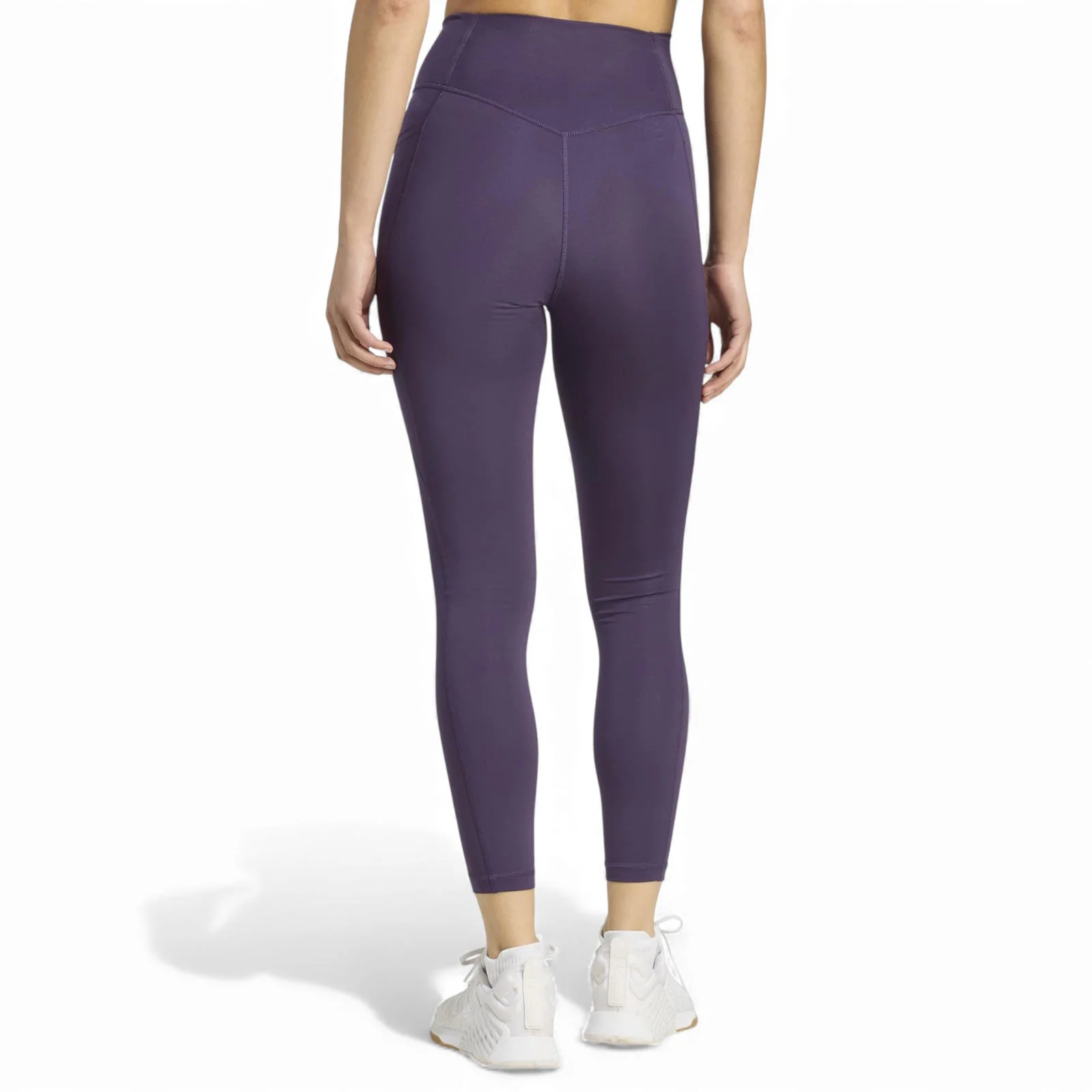 adidas Optimé Essentials No Front Rise Seam Womens 7/8 Leggings - Image 2