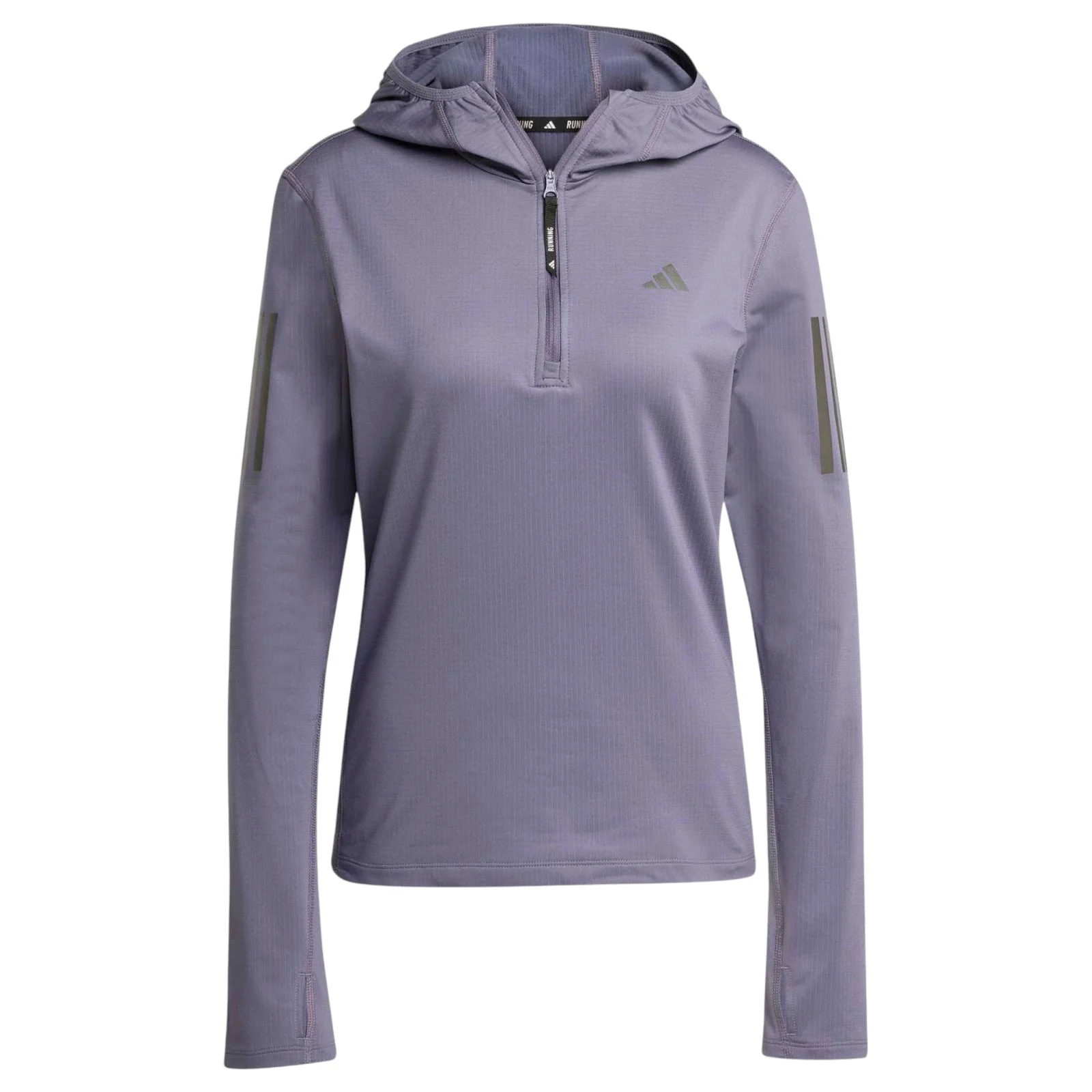 adidas Own The Run Winterized Hooded Womens Half-Zip - Image 13