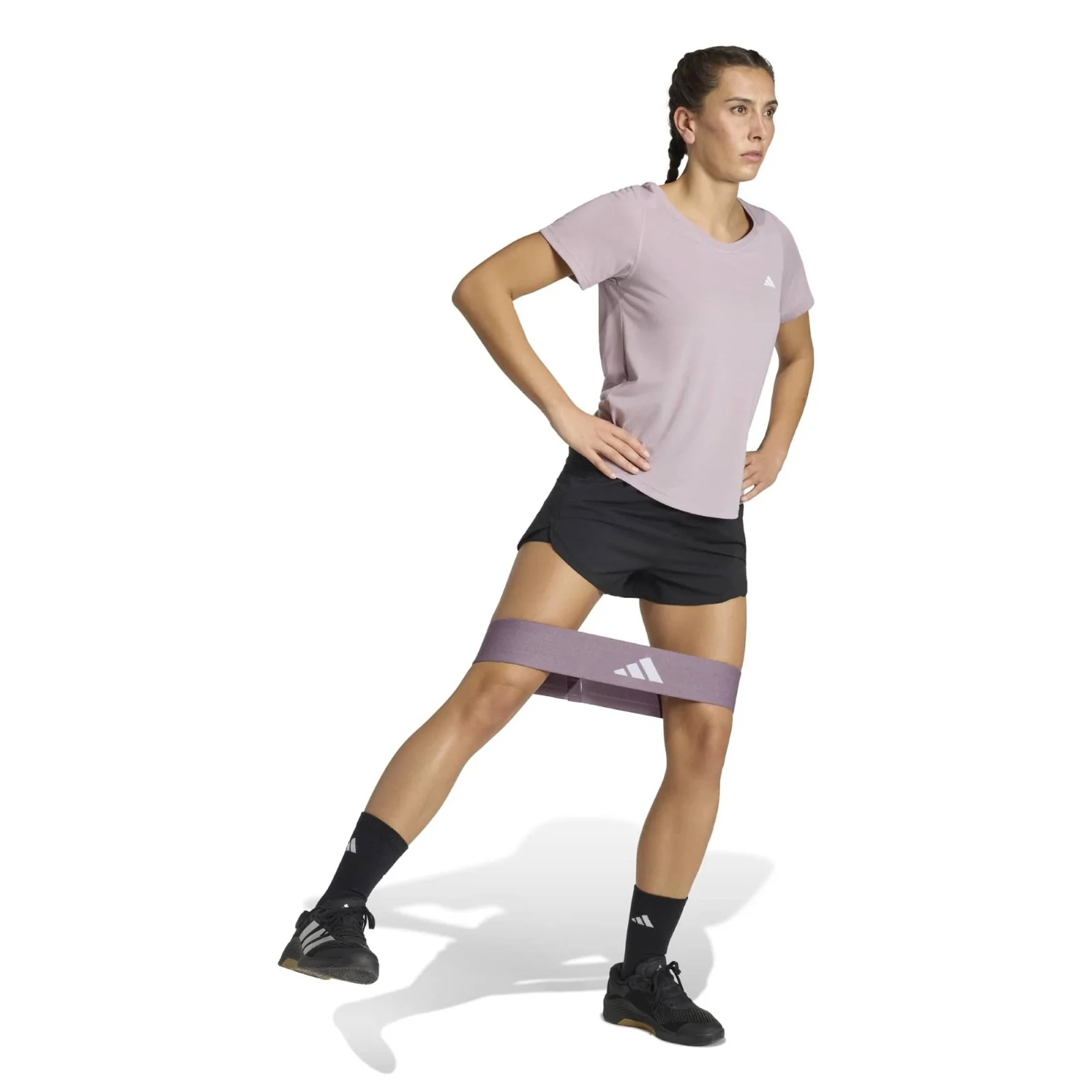 adidas Workout Essentials Womens Scoop Neck T-Shirt - Image 5