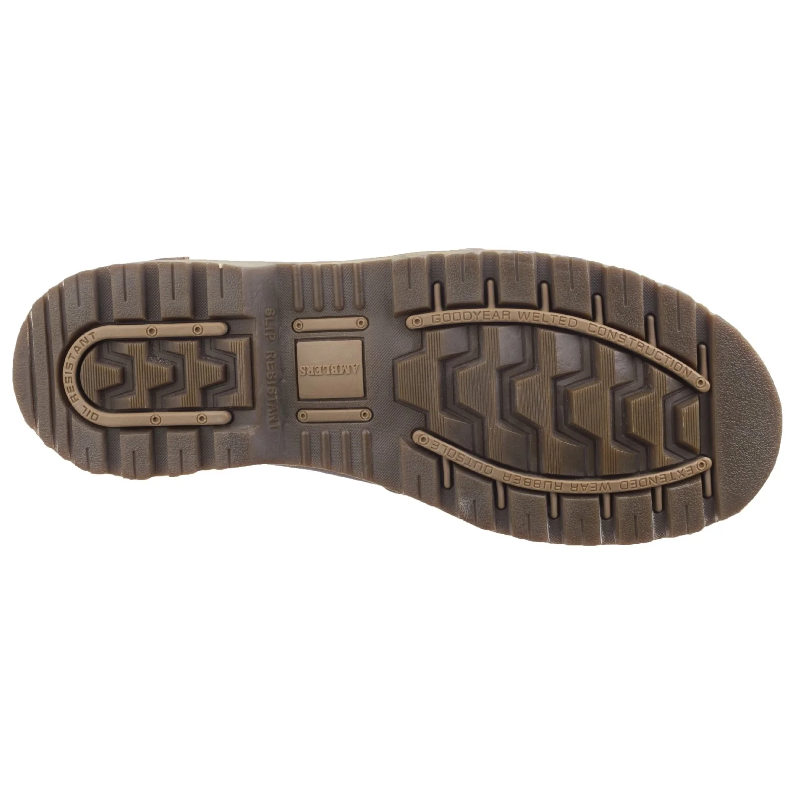 Amblers Mens Abingdon Dealer Boot Brown Crazy Horse - Image 2
