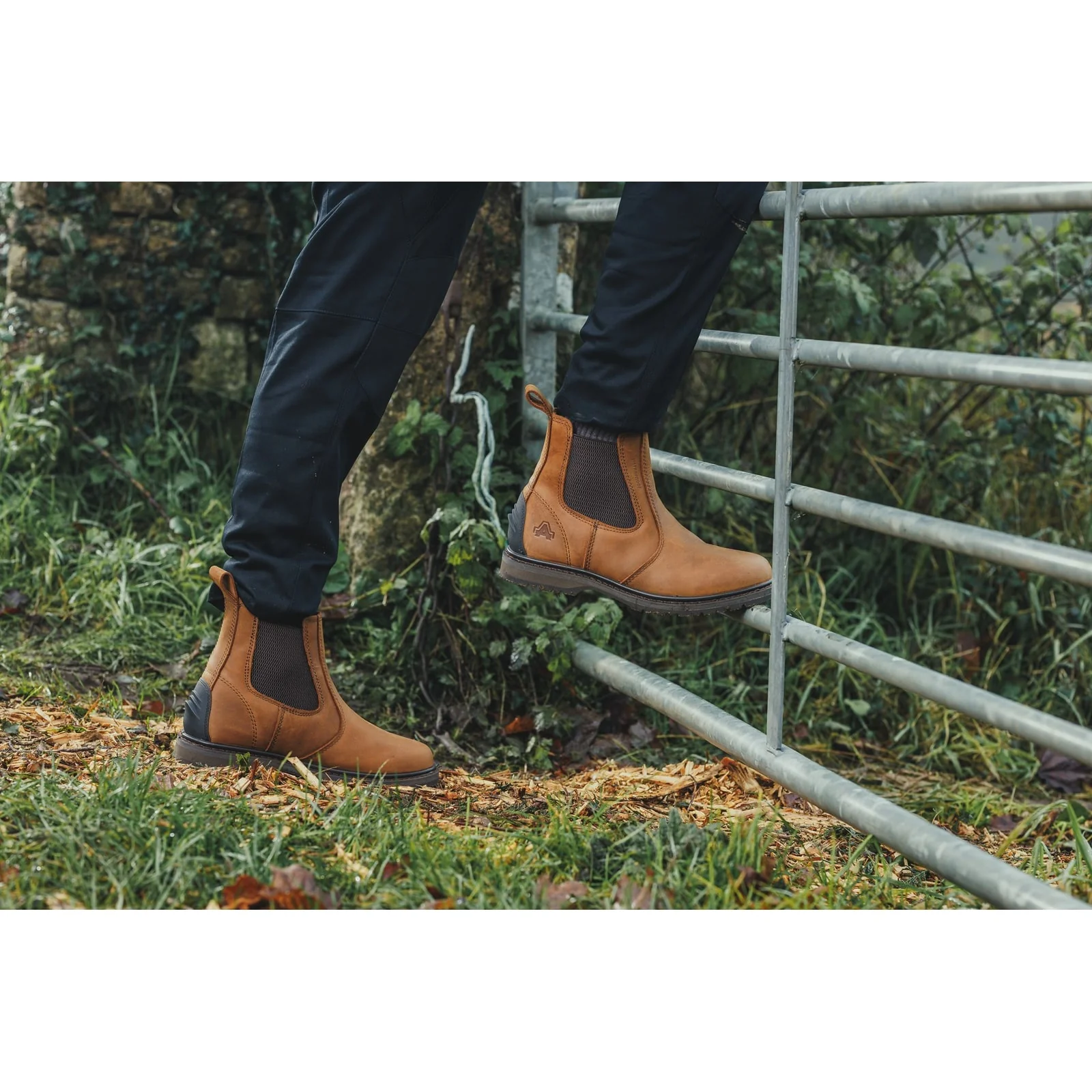 Amblers Mens Aldingham Dealer Boot Brown - Image 4