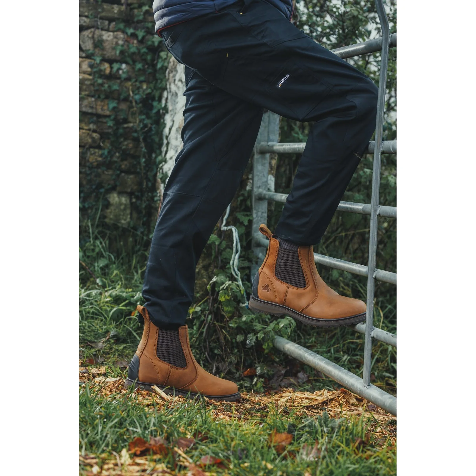 Amblers Mens Aldingham Dealer Boot Brown - Image 5