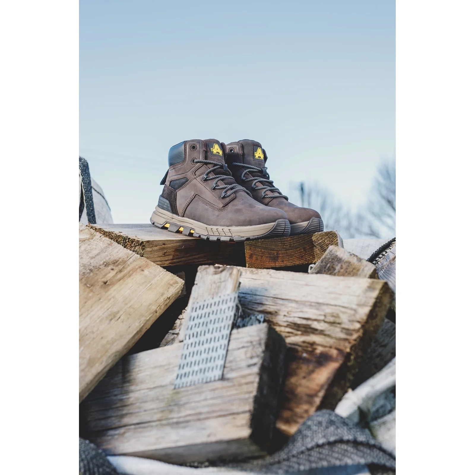 Amblers Safety Mens 261 Safety Boots Brown - Image 4