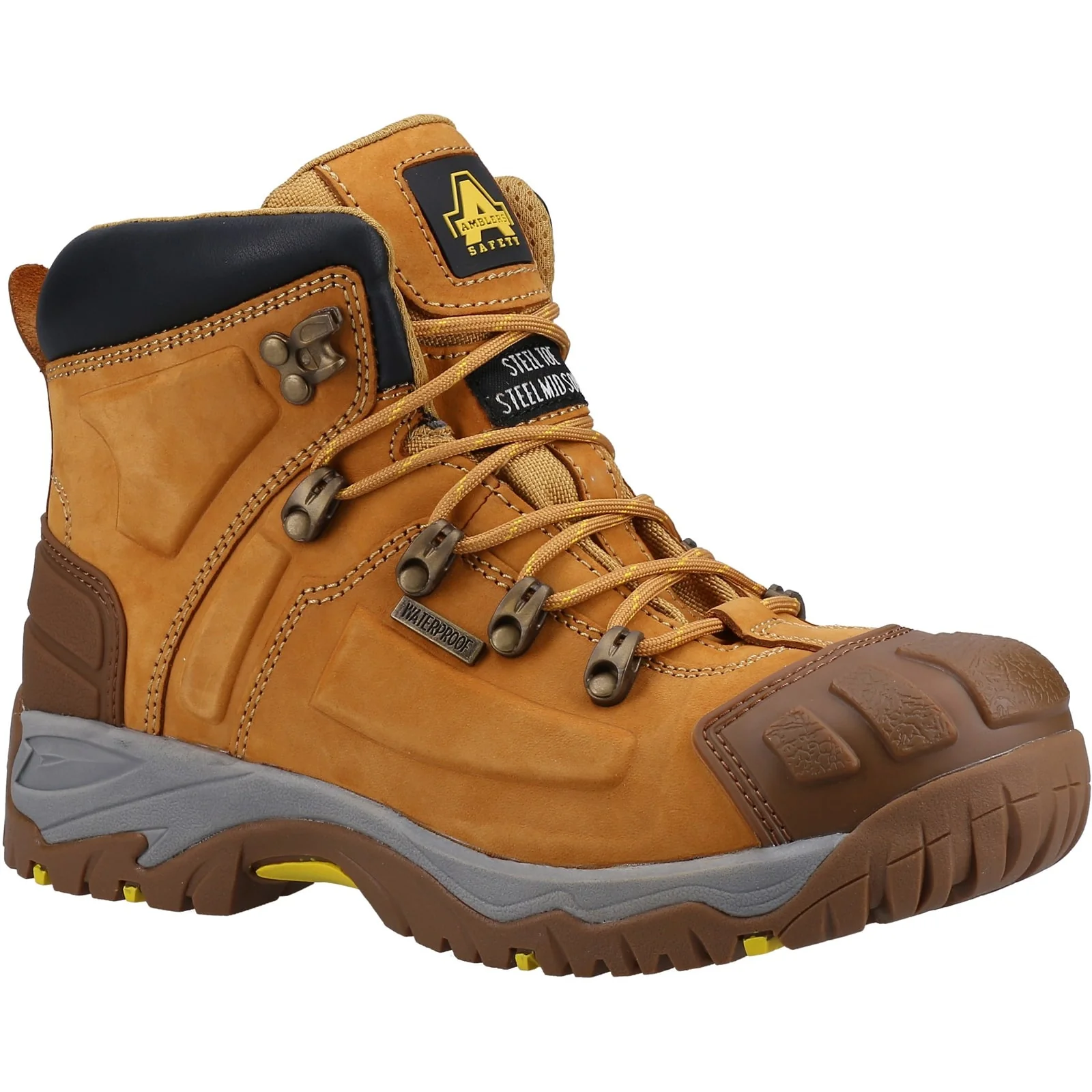 Amblers Safety Mens 33 Boots Honey - Image 4