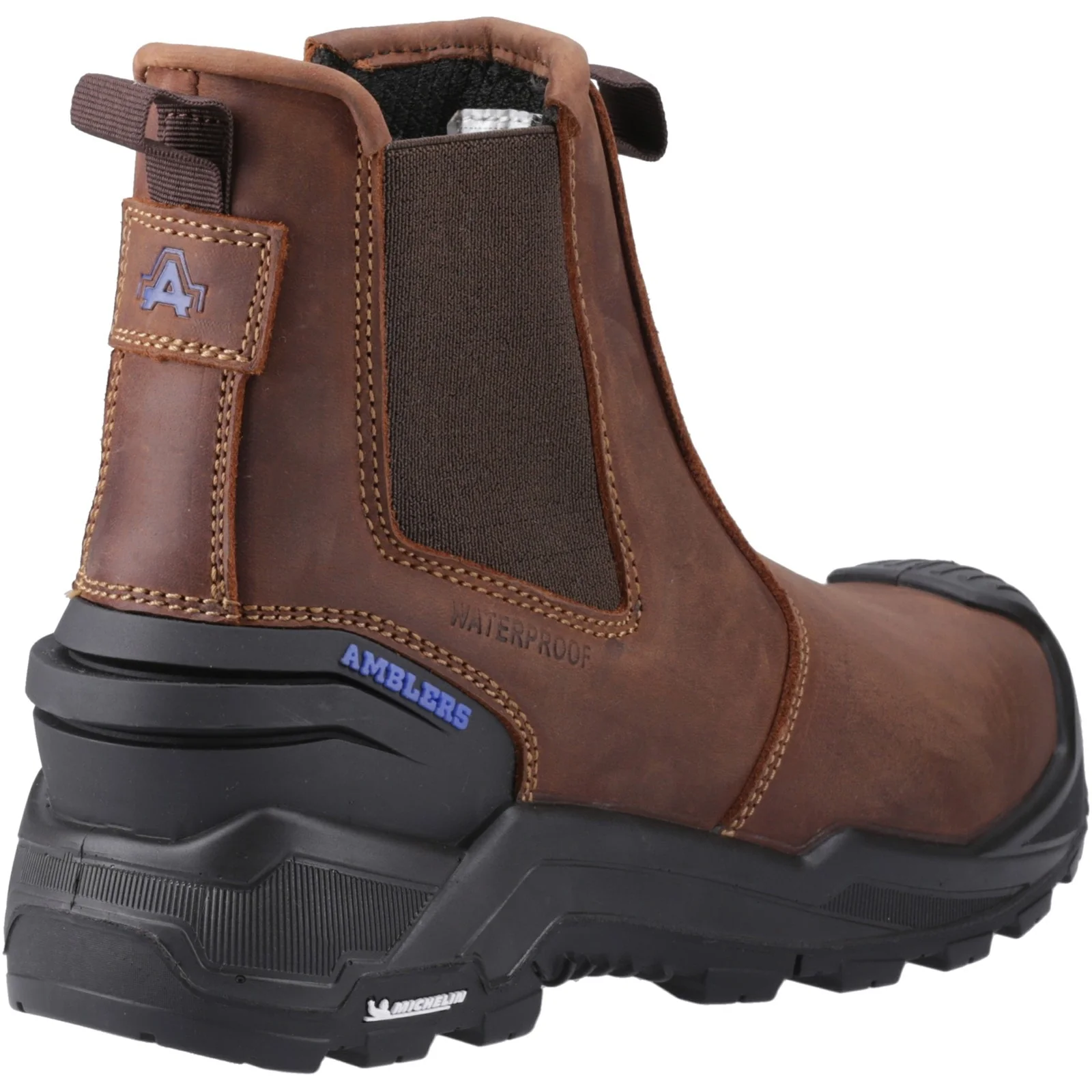 Amblers Safety Mens 982C Conway Dealer Boot Brown - Image 4