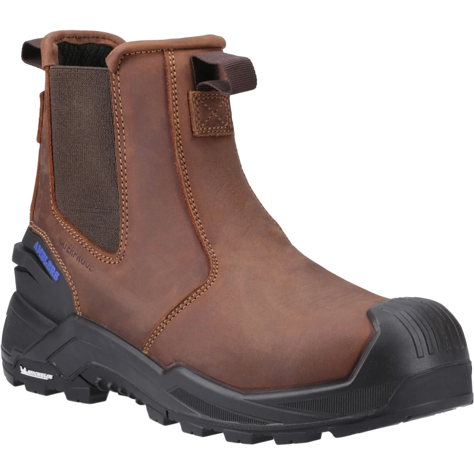 Amblers Safety Mens 982C Conway Dealer Boot Brown - Image 5