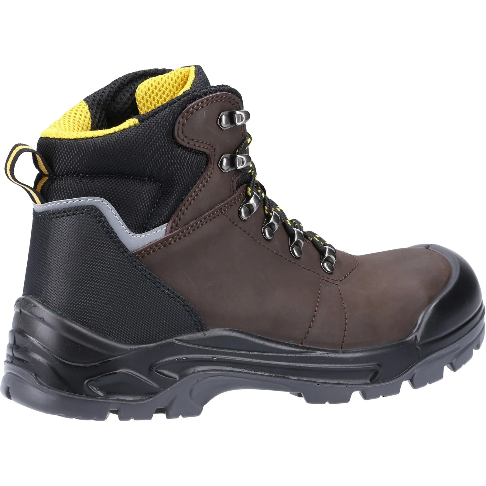 Amblers Safety Mens AS203 Laymore Water Resistant Leather Safety Boot Brown - Image 3