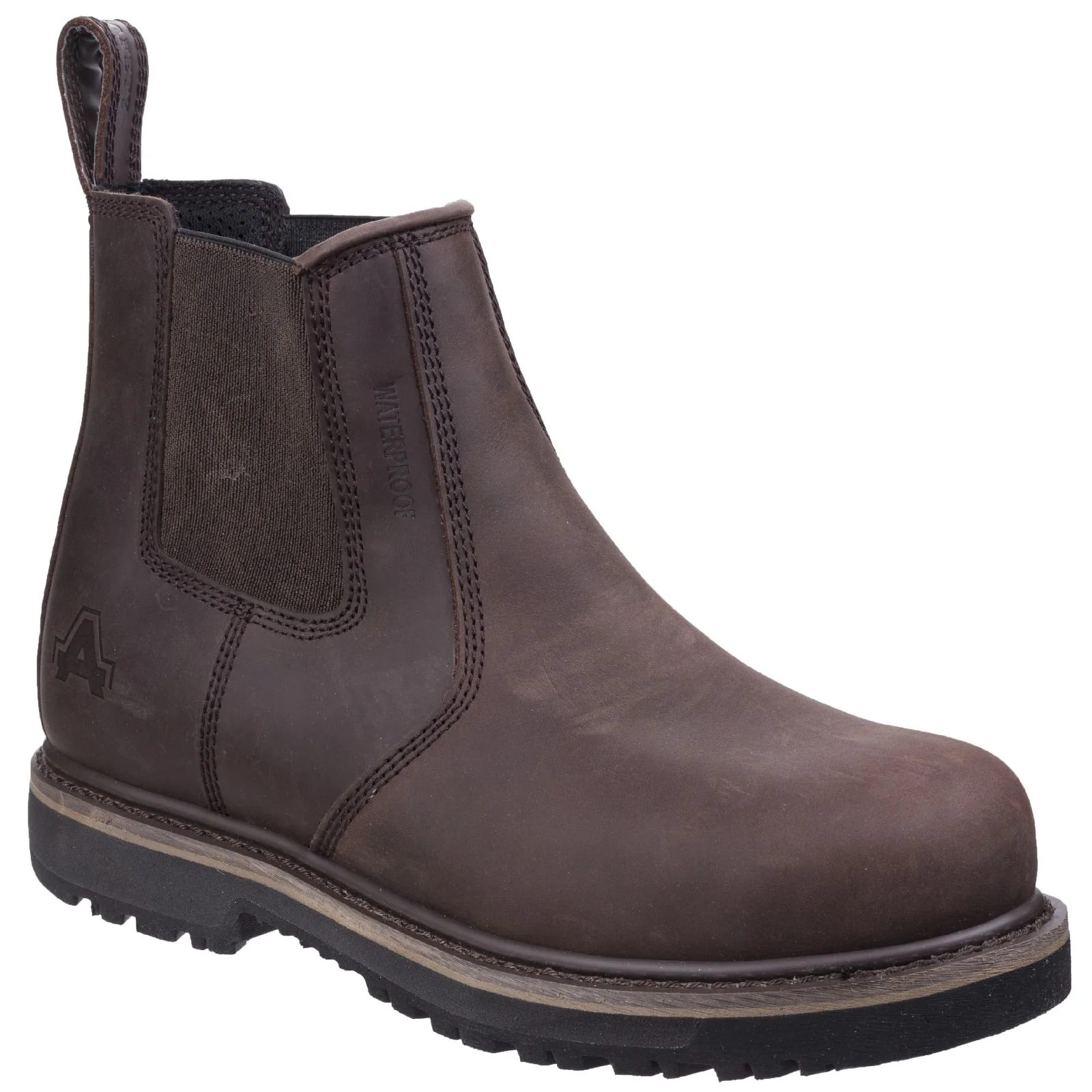 Amblers Safety Mens AS231 Dealer Safety Boot Brown - Image 4