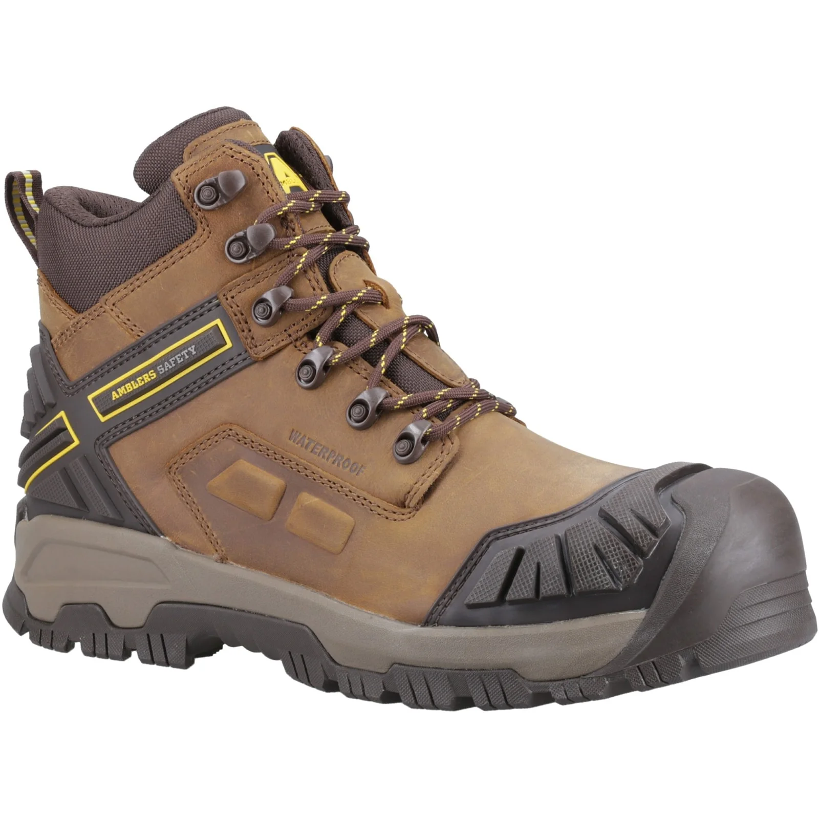 Amblers Safety Mens AS961C Quarry Safety Boot Brown - Image 5