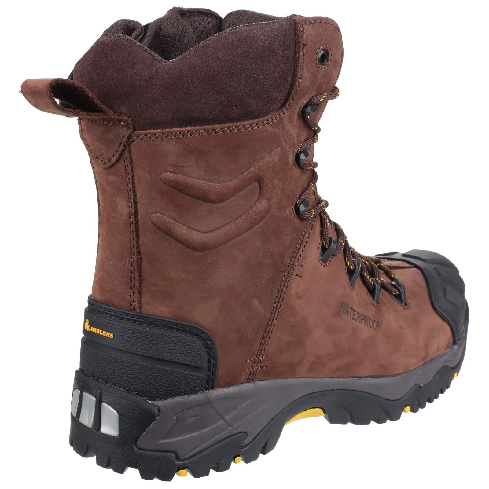 Amblers Safety Mens AS995 Pillar Hi-leg Safety Boot Brown - Image 3