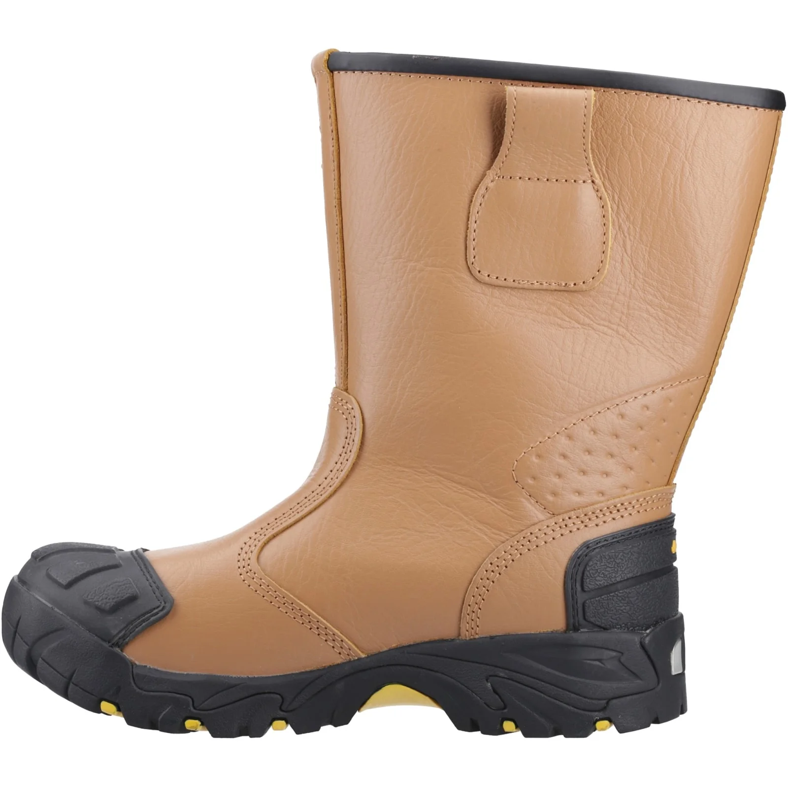 Amblers Safety Mens FS143 Waterproof pull on Safety Rigger Boot Tan - Image 2