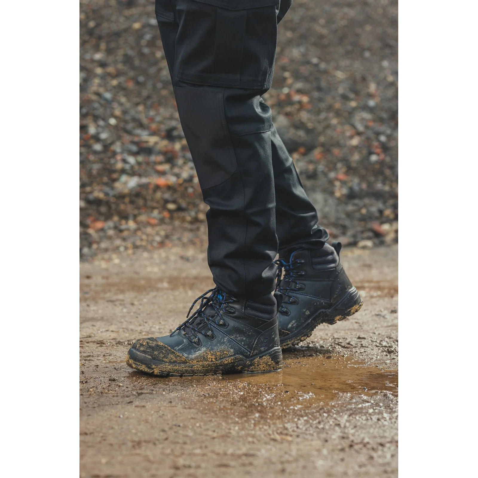 Amblers Safety Unisex 308C Metal Free Safety Boot Black - Image 3