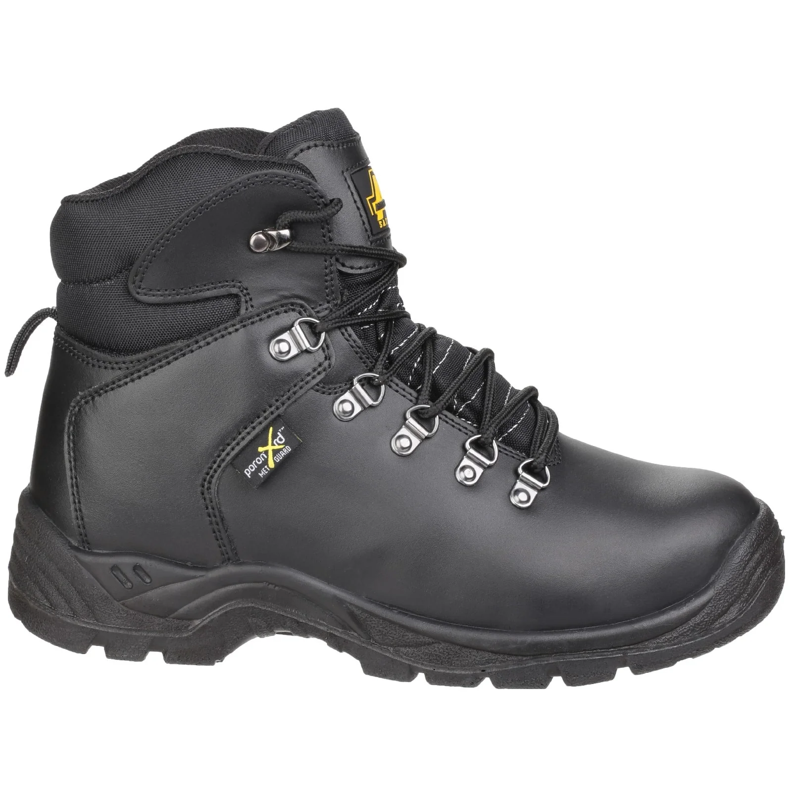 Amblers Safety Unisex AS335 Poron XRD Internal Metatarsal Safety Boot Black