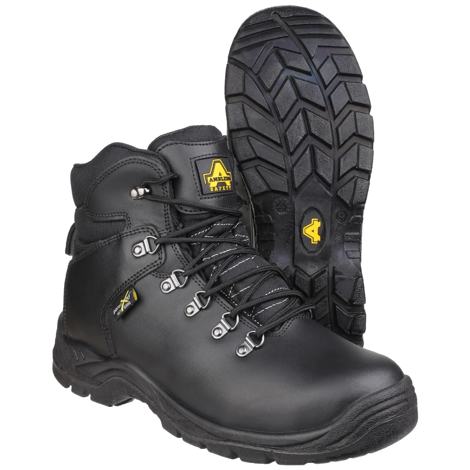 Amblers Safety Unisex AS335 Poron XRD Internal Metatarsal Safety Boot Black - Image 4
