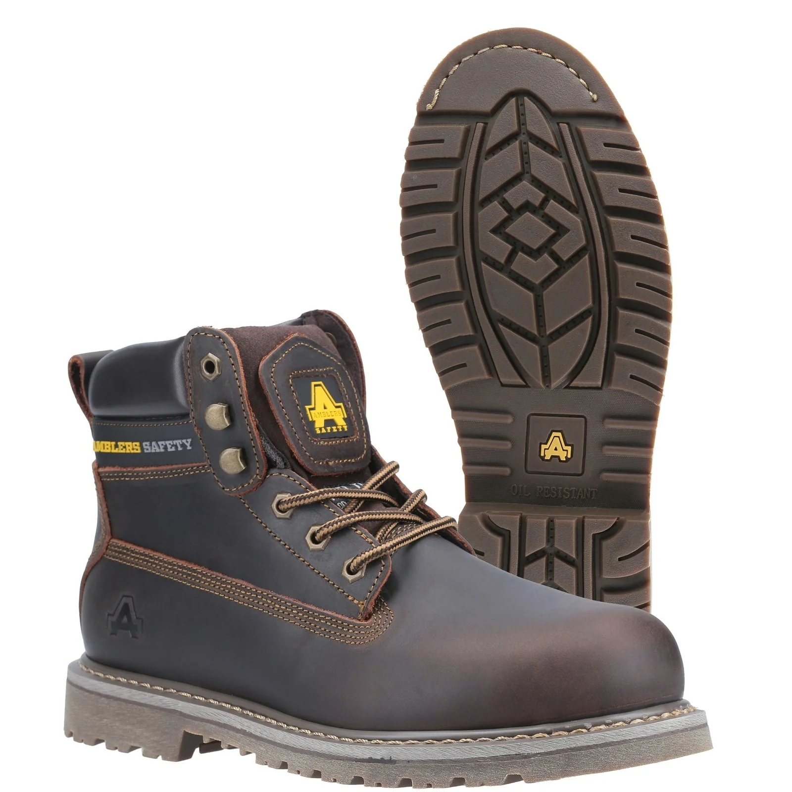 Amblers Safety Unisex FS164 Industrial Safety Boot Brown - Image 6