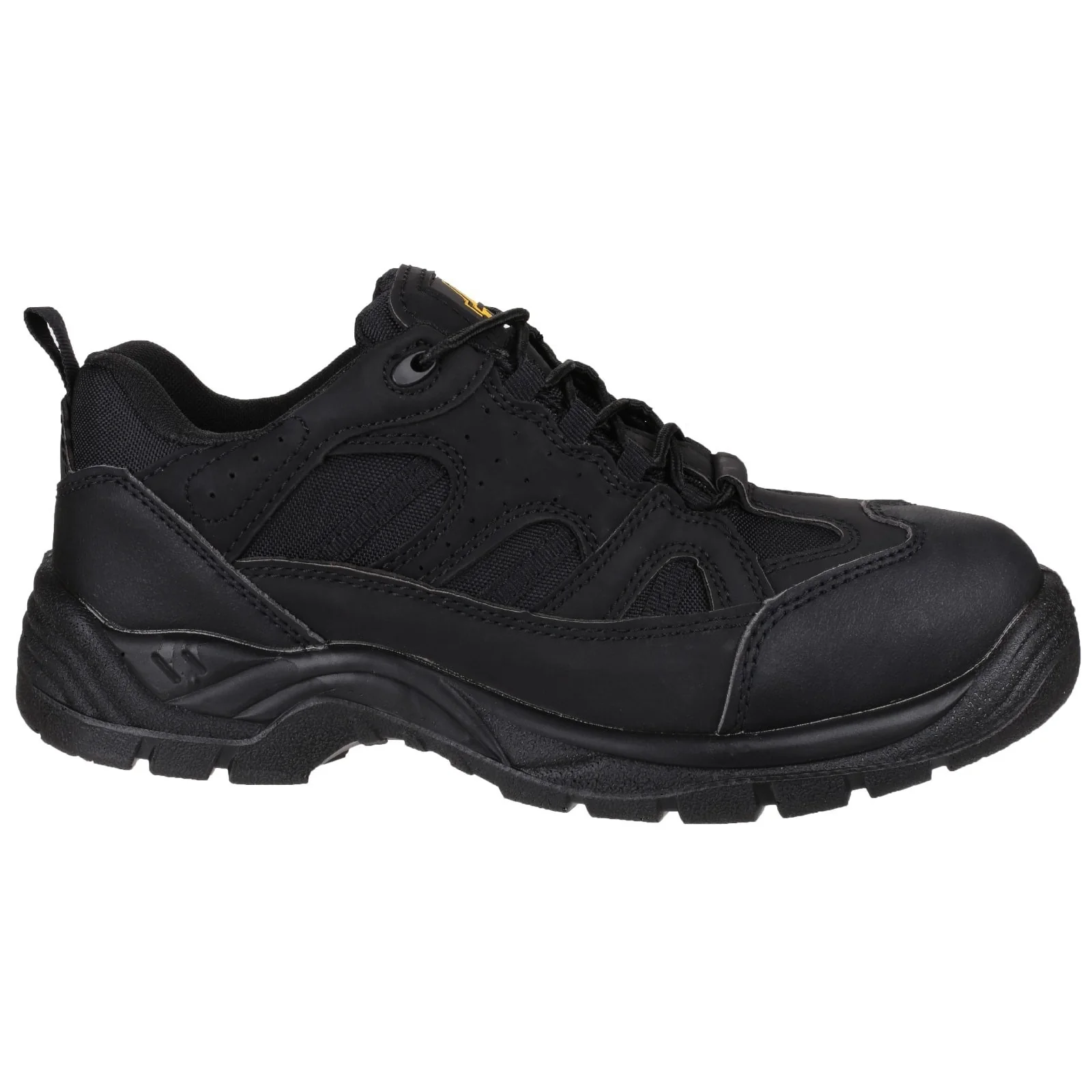 Amblers Safety Unisex FS214 Vegan Friendly Safety Shoes Black