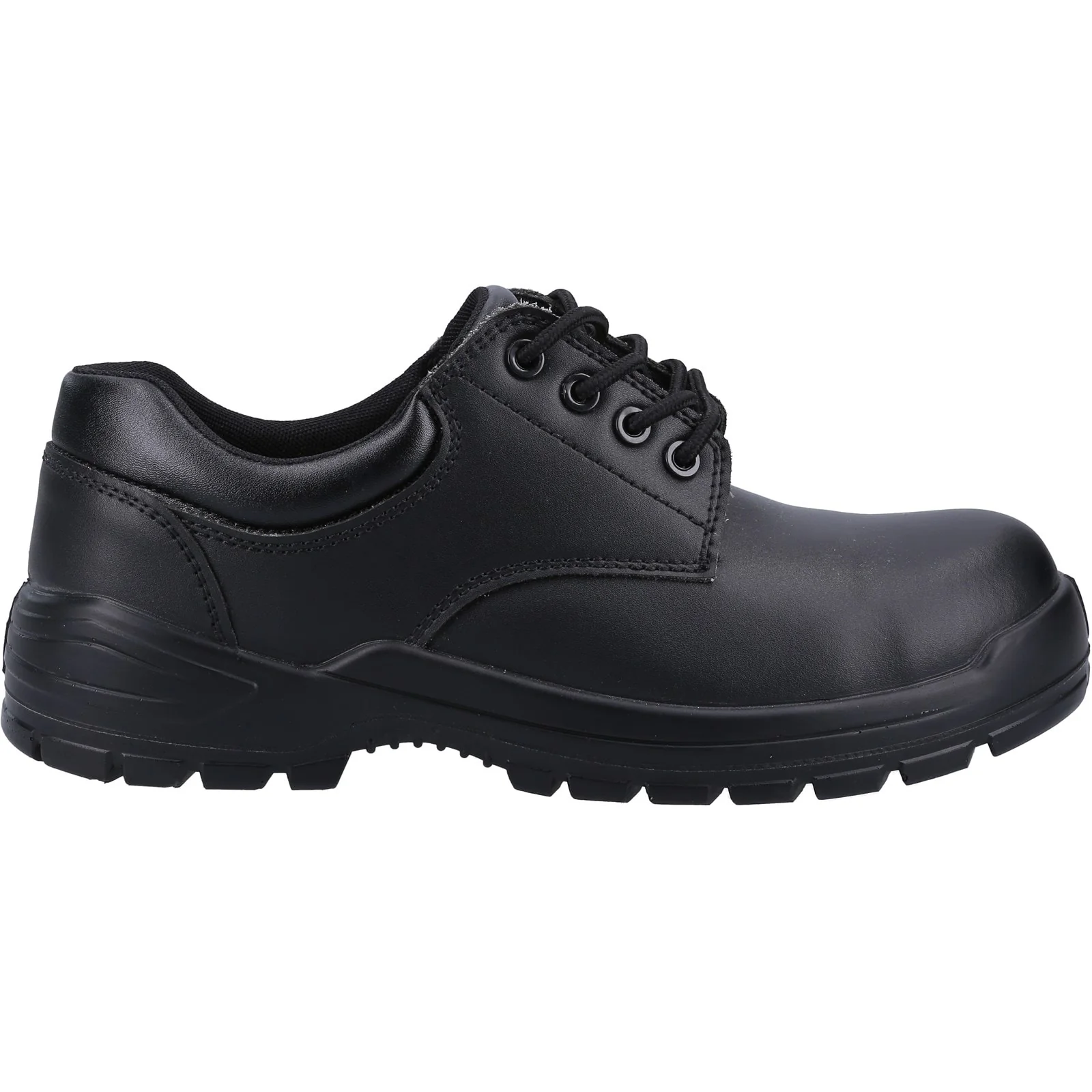 Amblers Safety Unisex FS38C Metal Free Composite Gibson Lace Safety Shoe Black