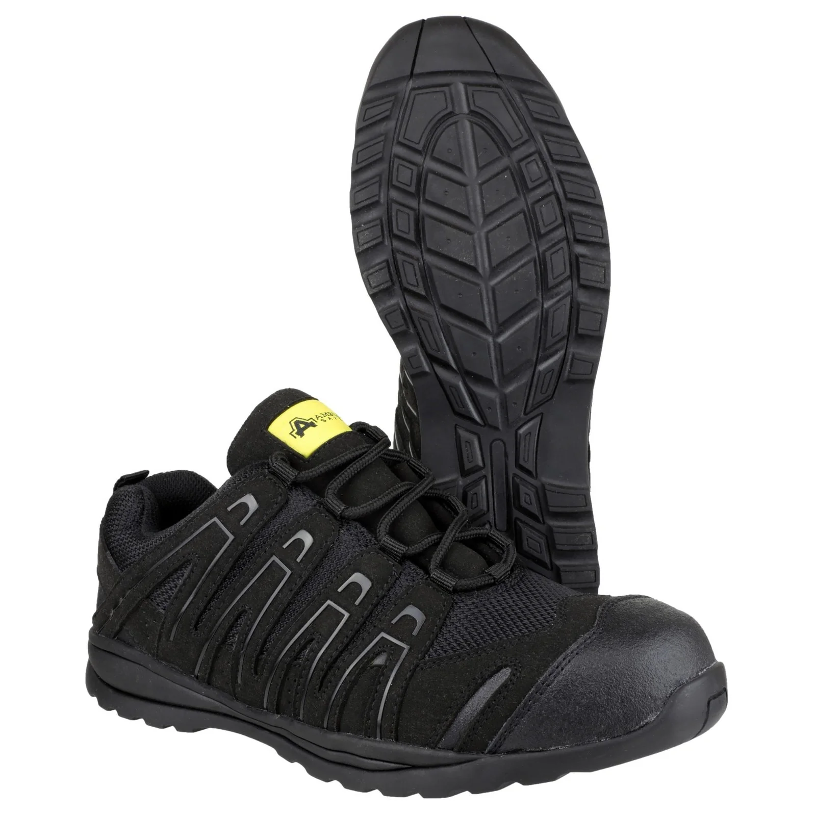 Amblers Safety Unisex FS40C Safety Trainers Black - Image 3