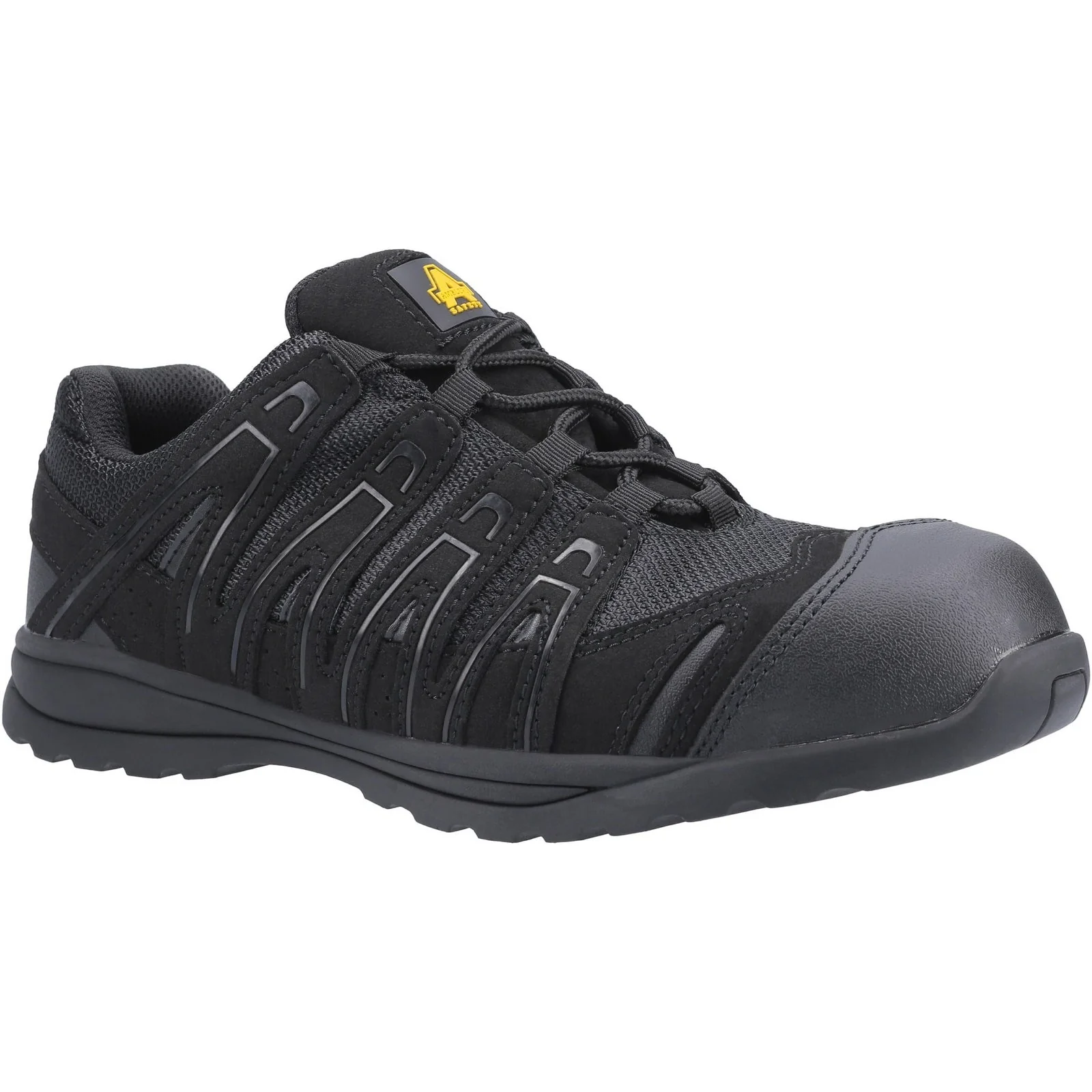 Amblers Safety Unisex FS40C Safety Trainers Black - Image 5