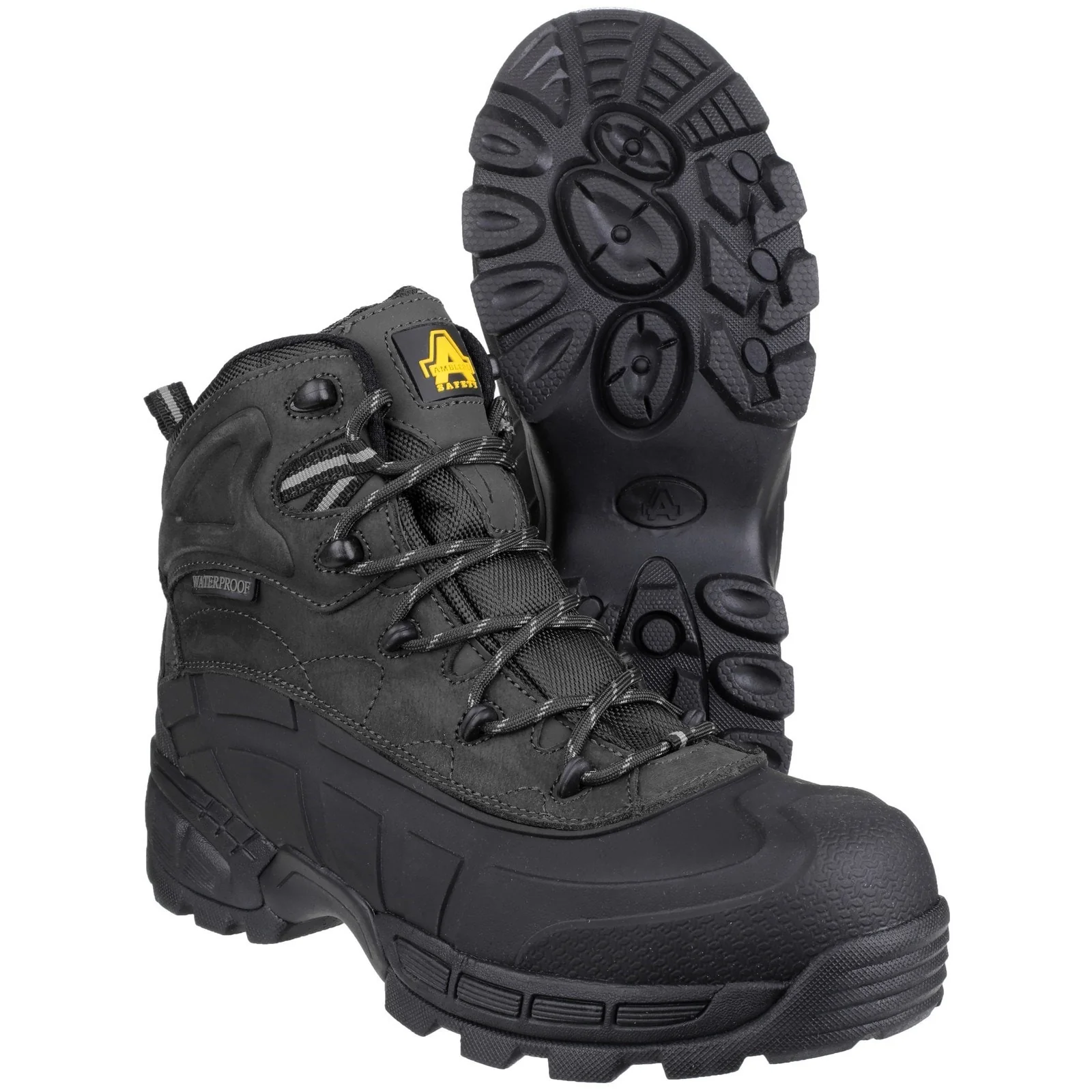Amblers Safety Unisex FS430 Orca Hybrid Waterproof Non-Metal Safety Boot Black - Image 4