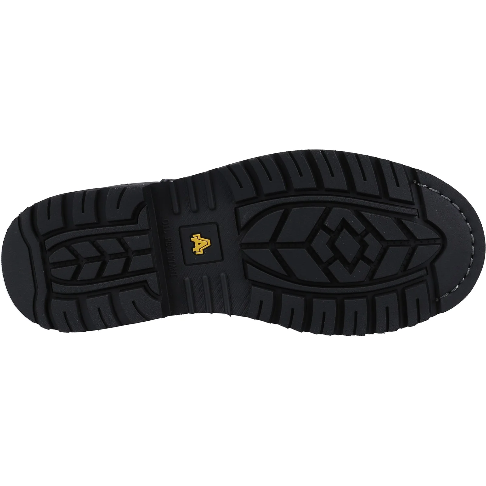 Amblers Safety Unisex FS5 Goodyear Welted Pull on Safety Dealer Boot Black - Image 2