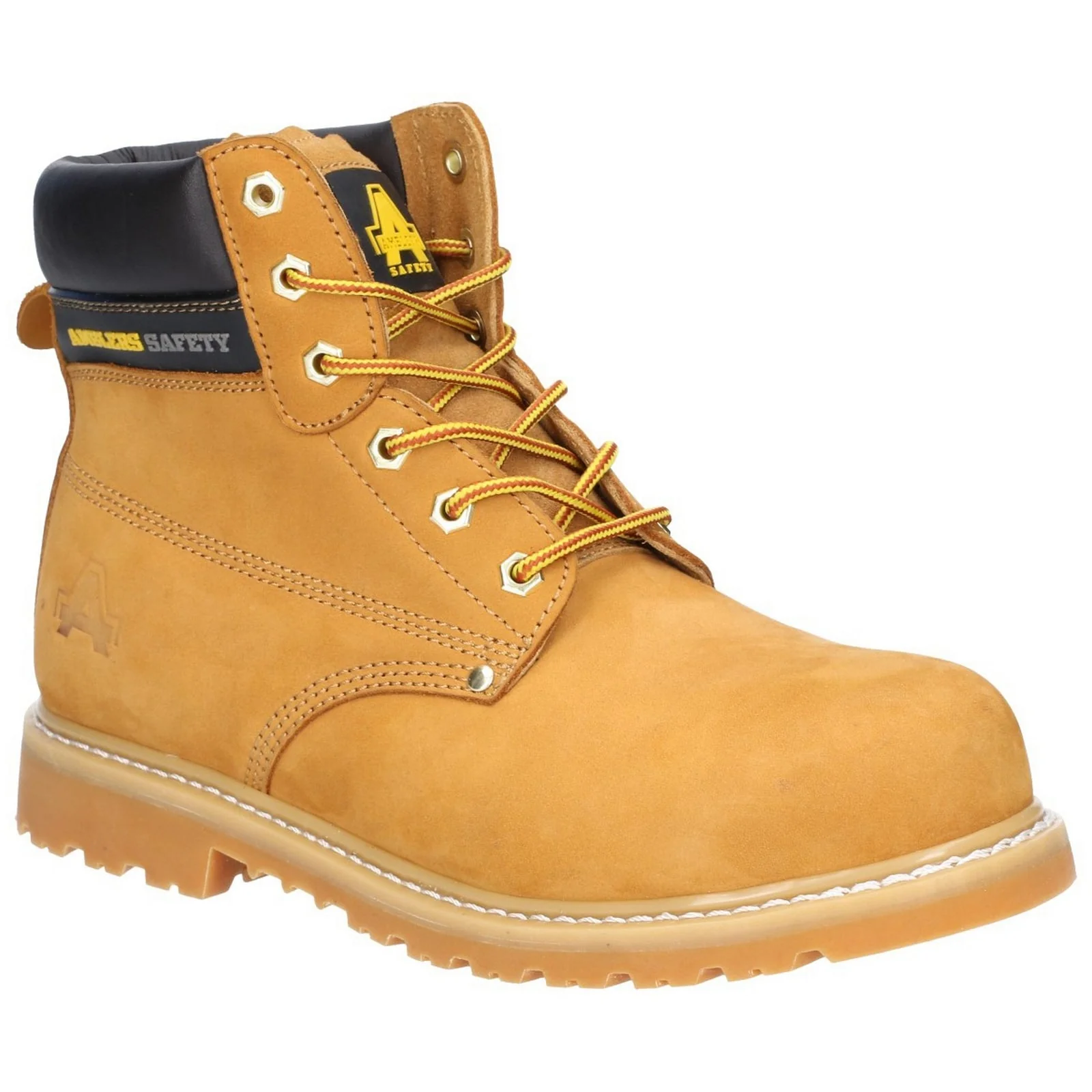 Amblers Safety Unisex FS7 Goodyear Welted Safety Boot Honey - Image 5