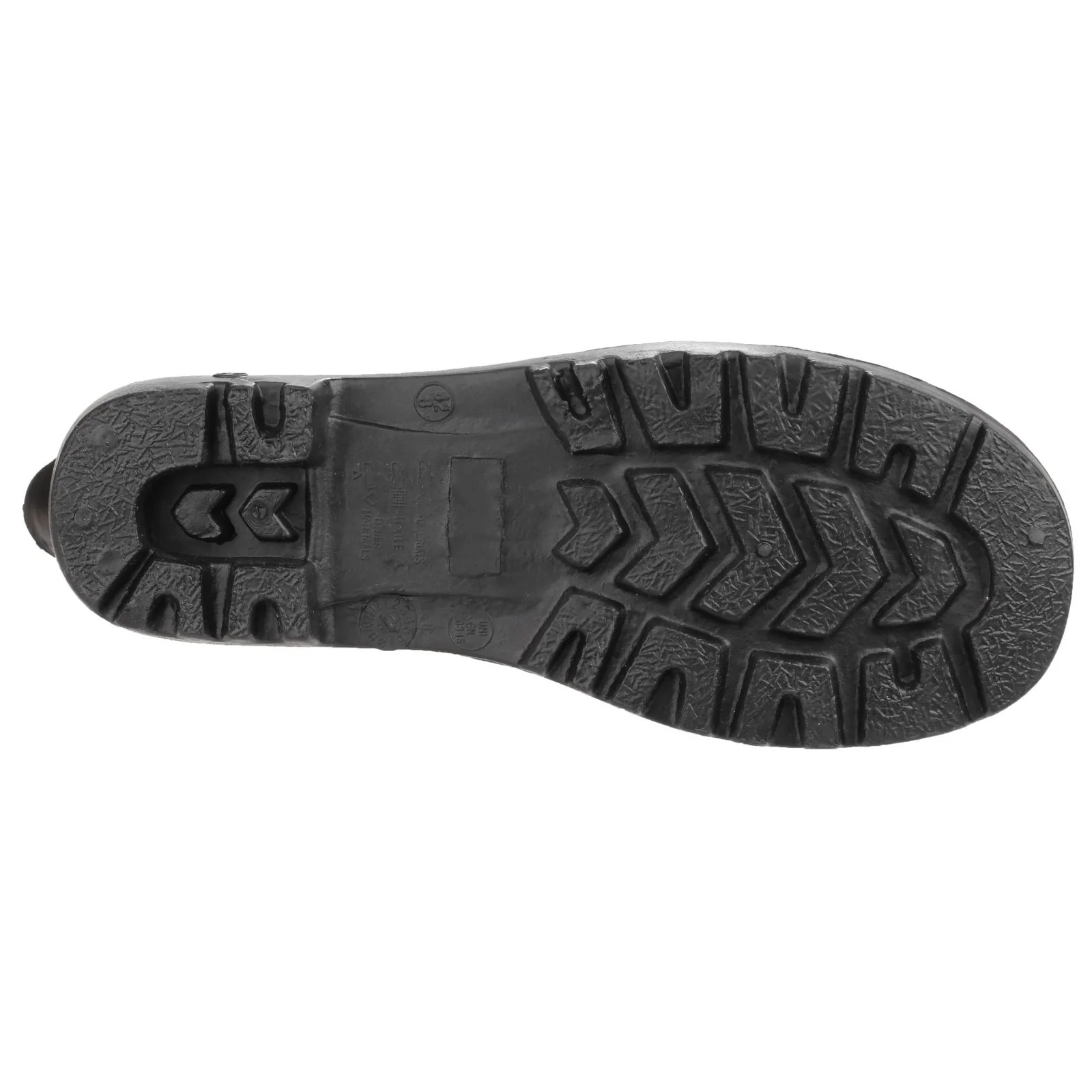 Amblers Safety Unisex FS90 Waterproof PVC Pull on Safety Rigger Boot Black - Image 2