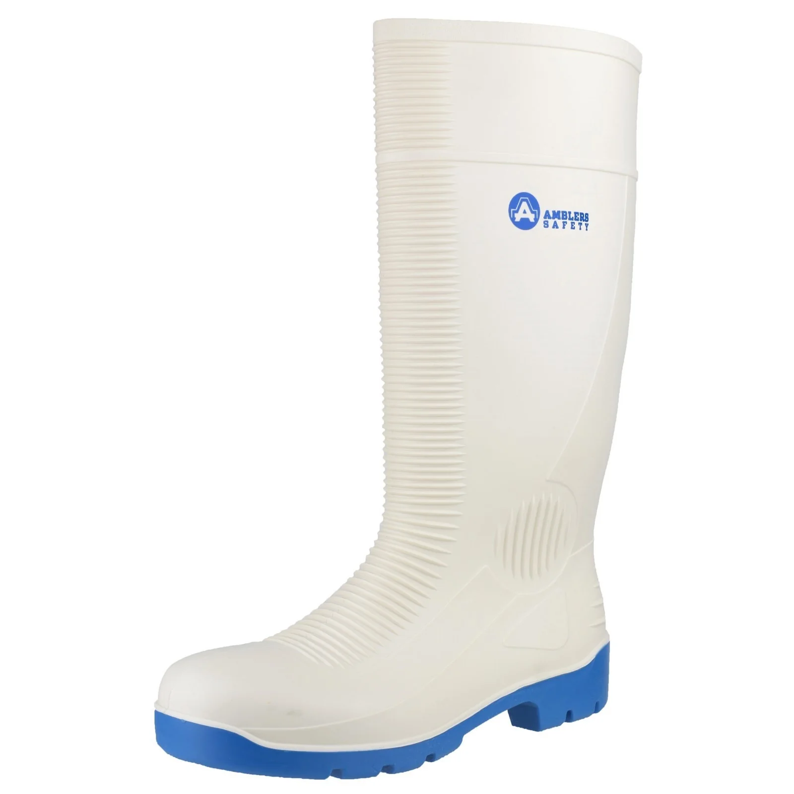 Amblers Safety Unisex FS98 Steel Toe Food Safety Wellington White - Image 4