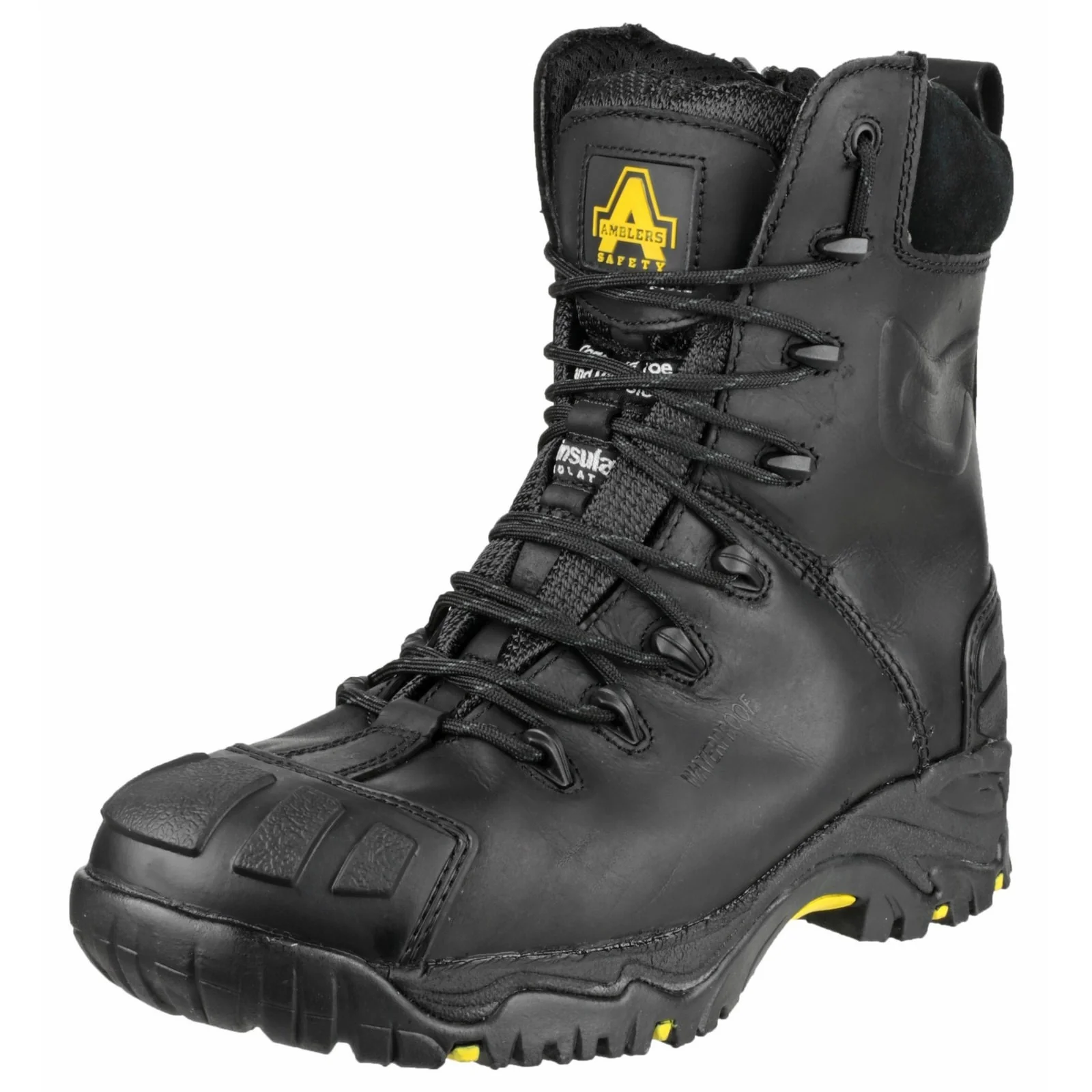 Amblers Safety Unisex FS999 Hi Leg Composite Safety Boot With Side Zip Black - Image 3